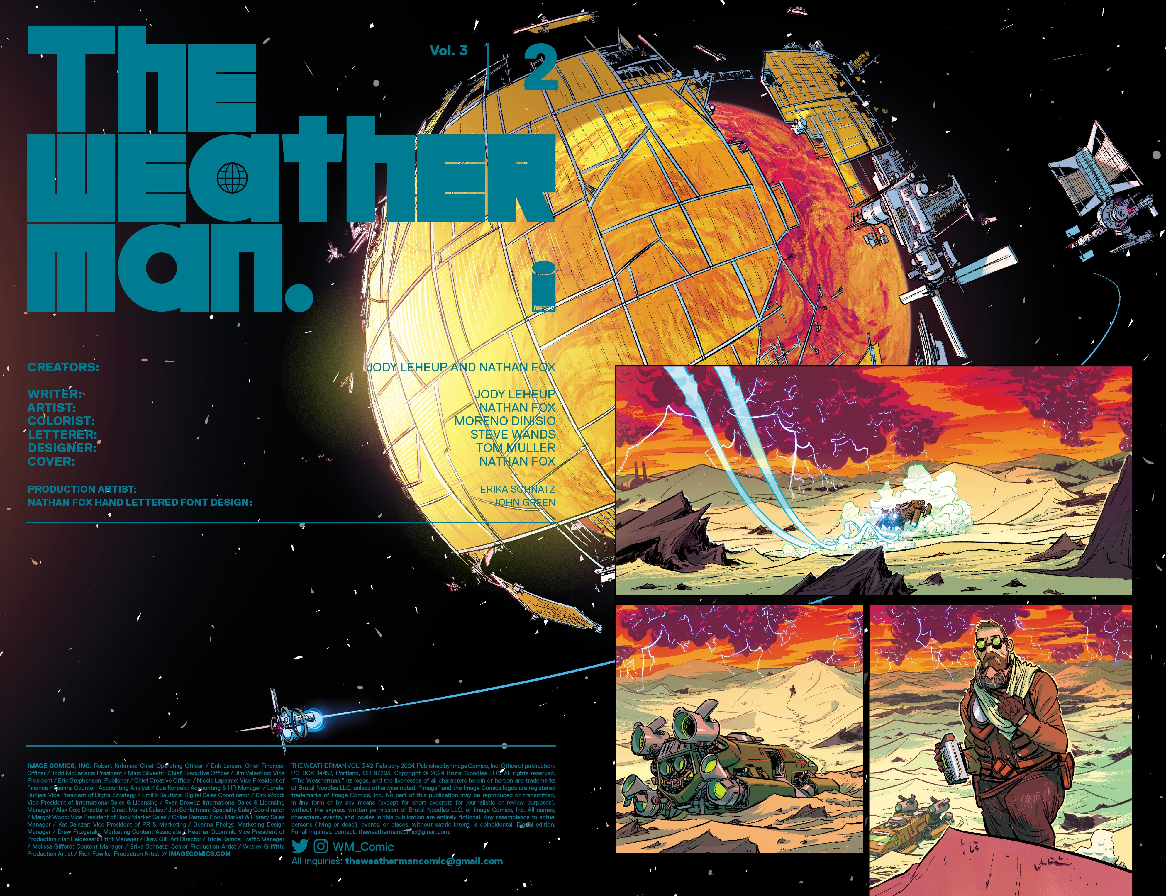 Read online The Weatherman (2024) comic -  Issue #2 - 2