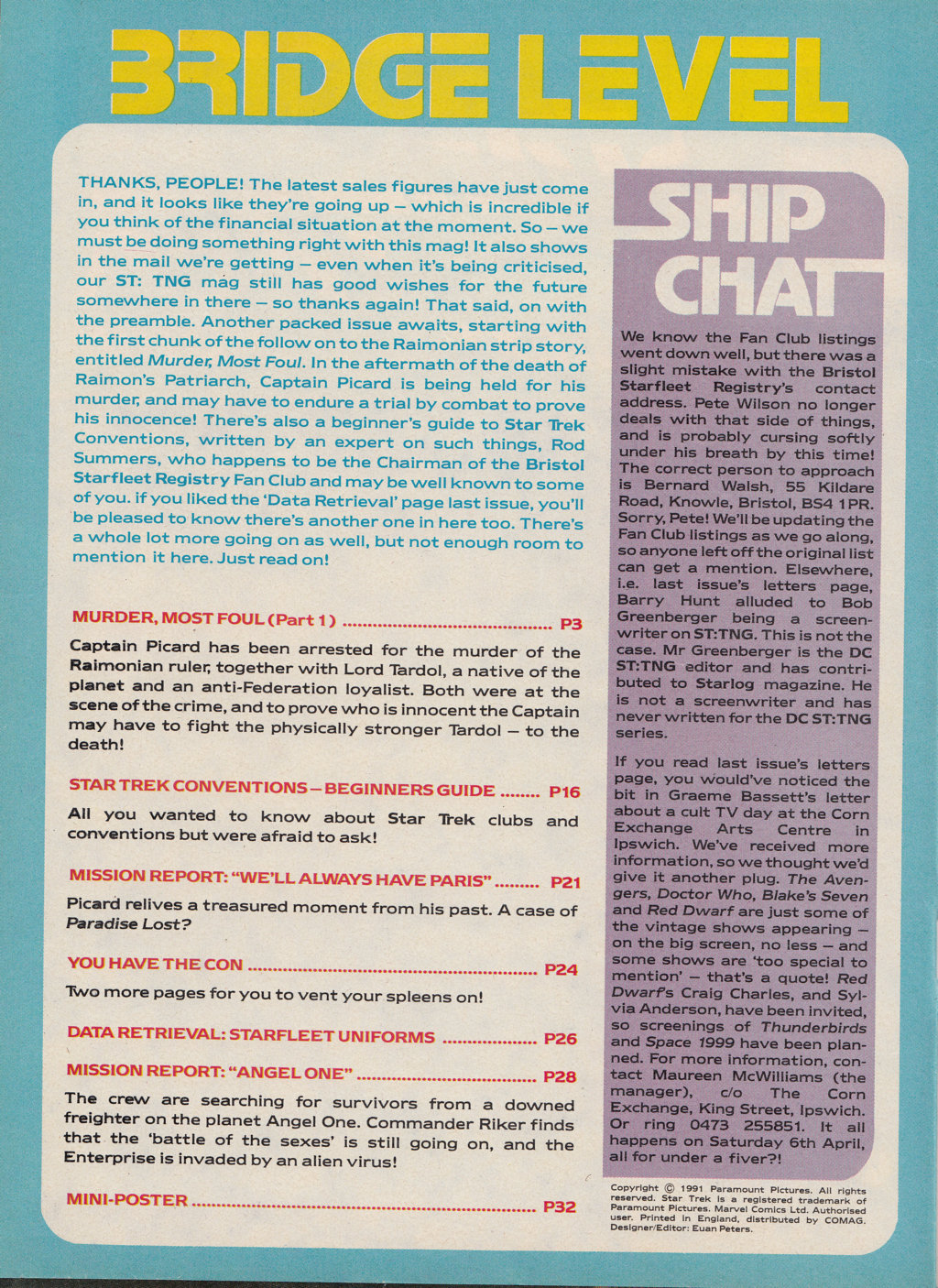 Read online Star Trek The Next Generation (1990) comic -  Issue #10 - 2