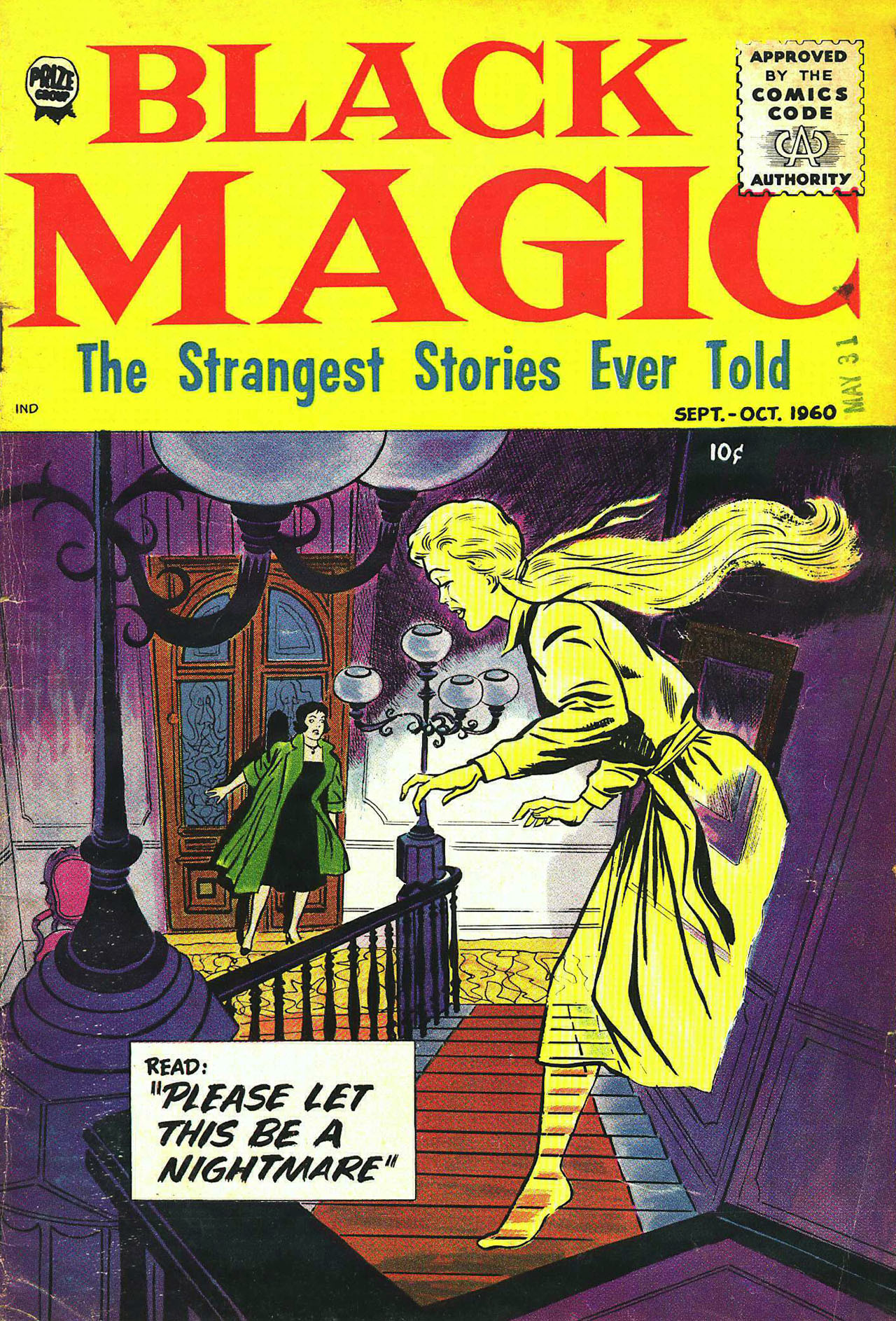 Read online Black Magic (1950) comic -  Issue #43 - 1