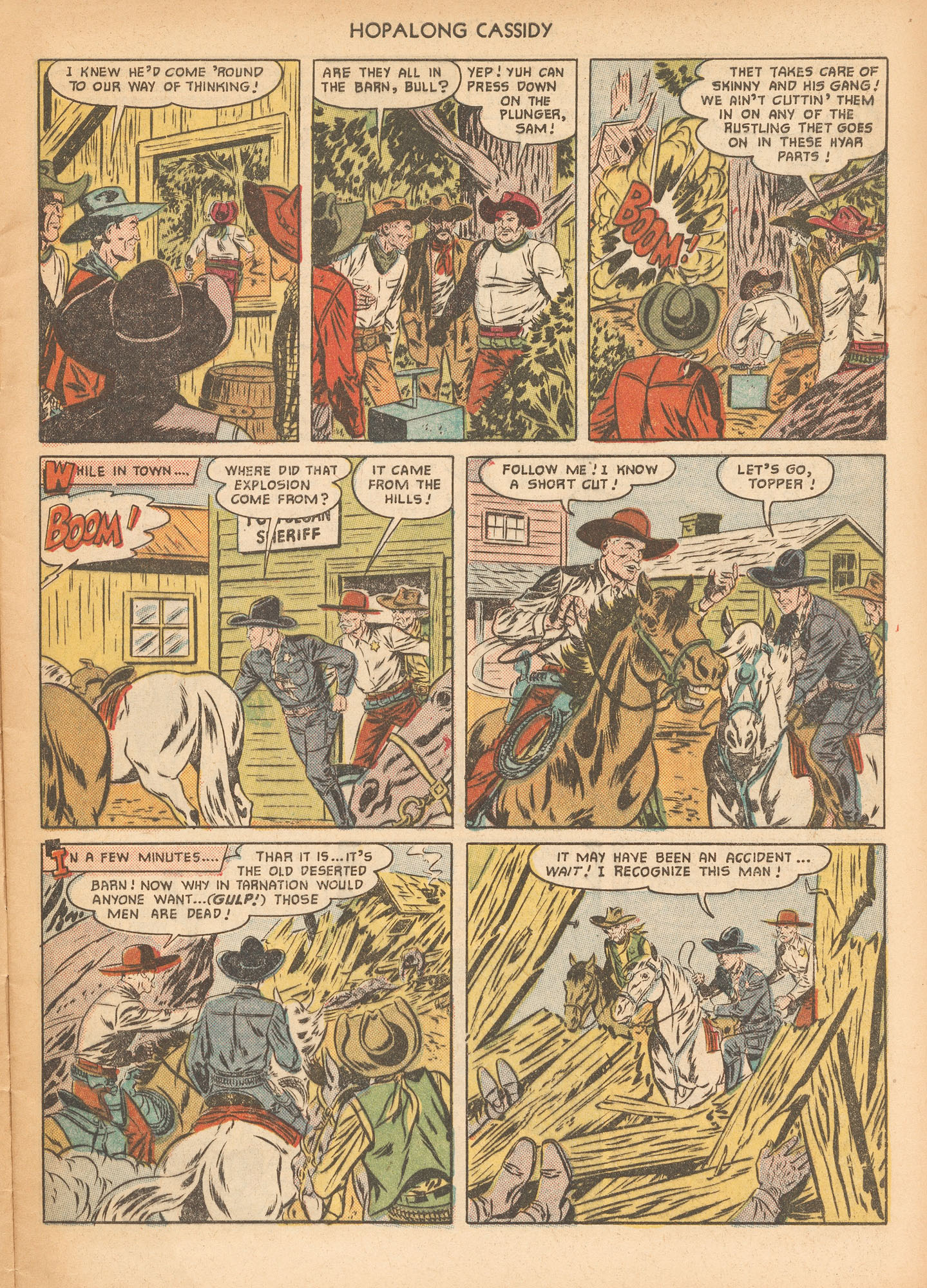 Read online Hopalong Cassidy comic -  Issue #57 - 5