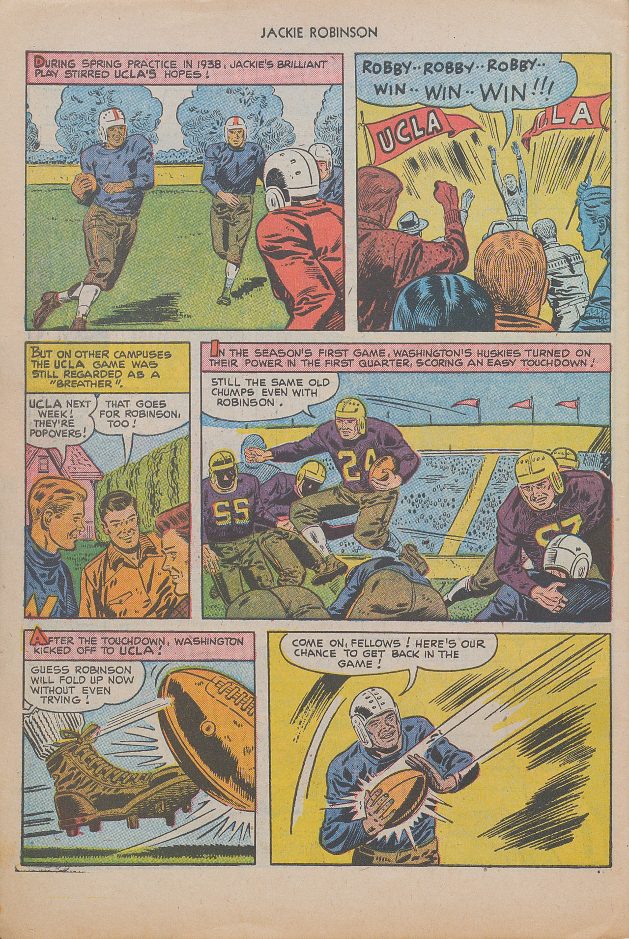 Read online Jackie Robinson comic -  Issue #5 - 30