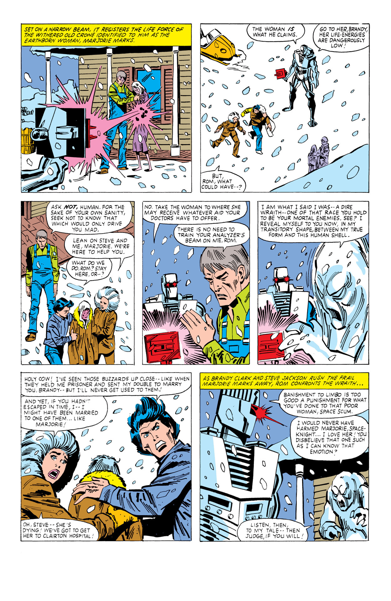 Read online Rom: The Original Marvel Years Omnibus comic -  Issue # TPB (Part 4) - 51
