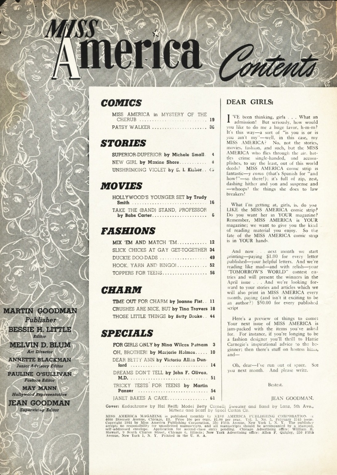 Read online Miss America Magazine comic -  Issue #5 - 2