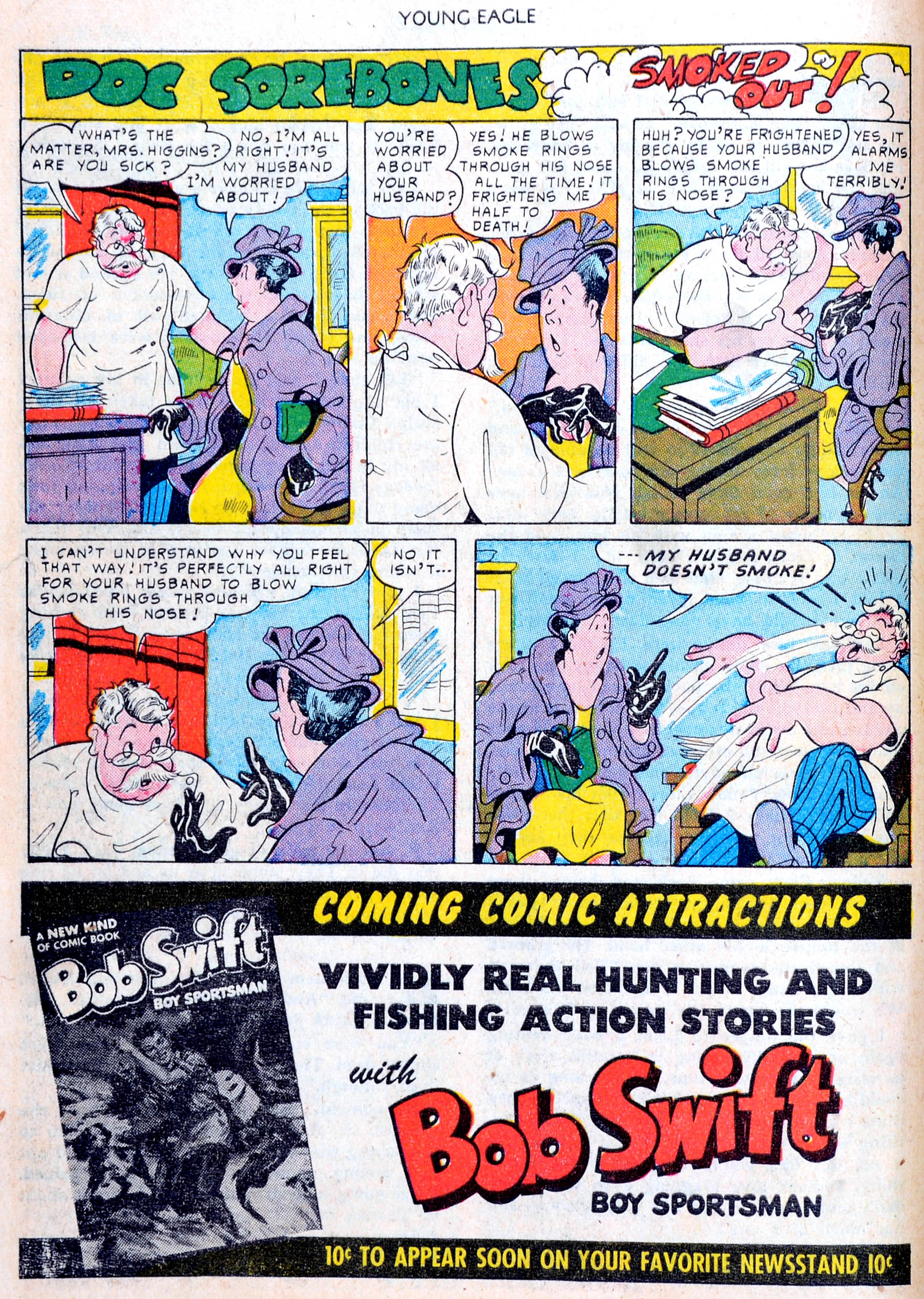 Read online Young Eagle comic -  Issue #4 - 14