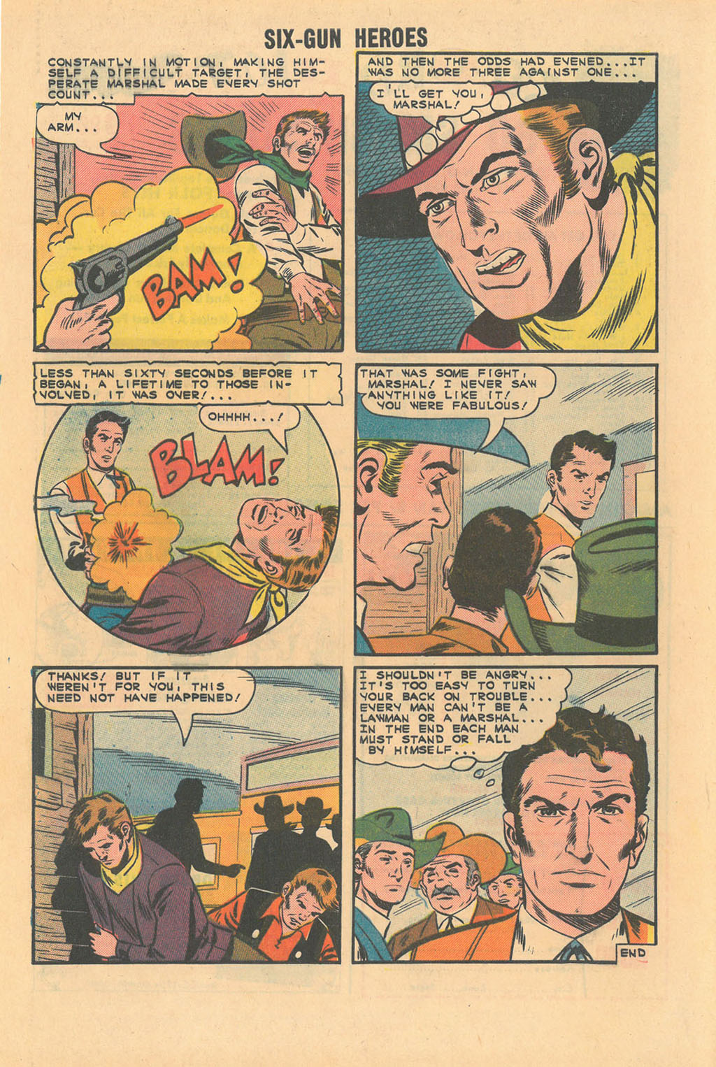 Read online Six-Gun Heroes comic -  Issue #82 - 32