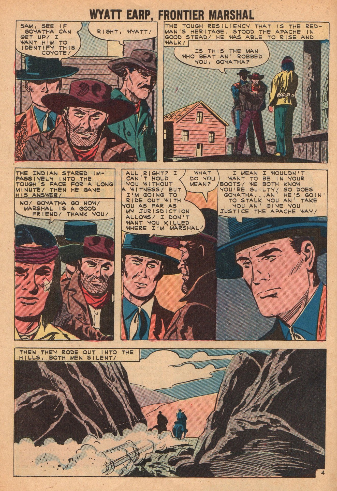 Read online Wyatt Earp Frontier Marshal comic -  Issue #38 - 32