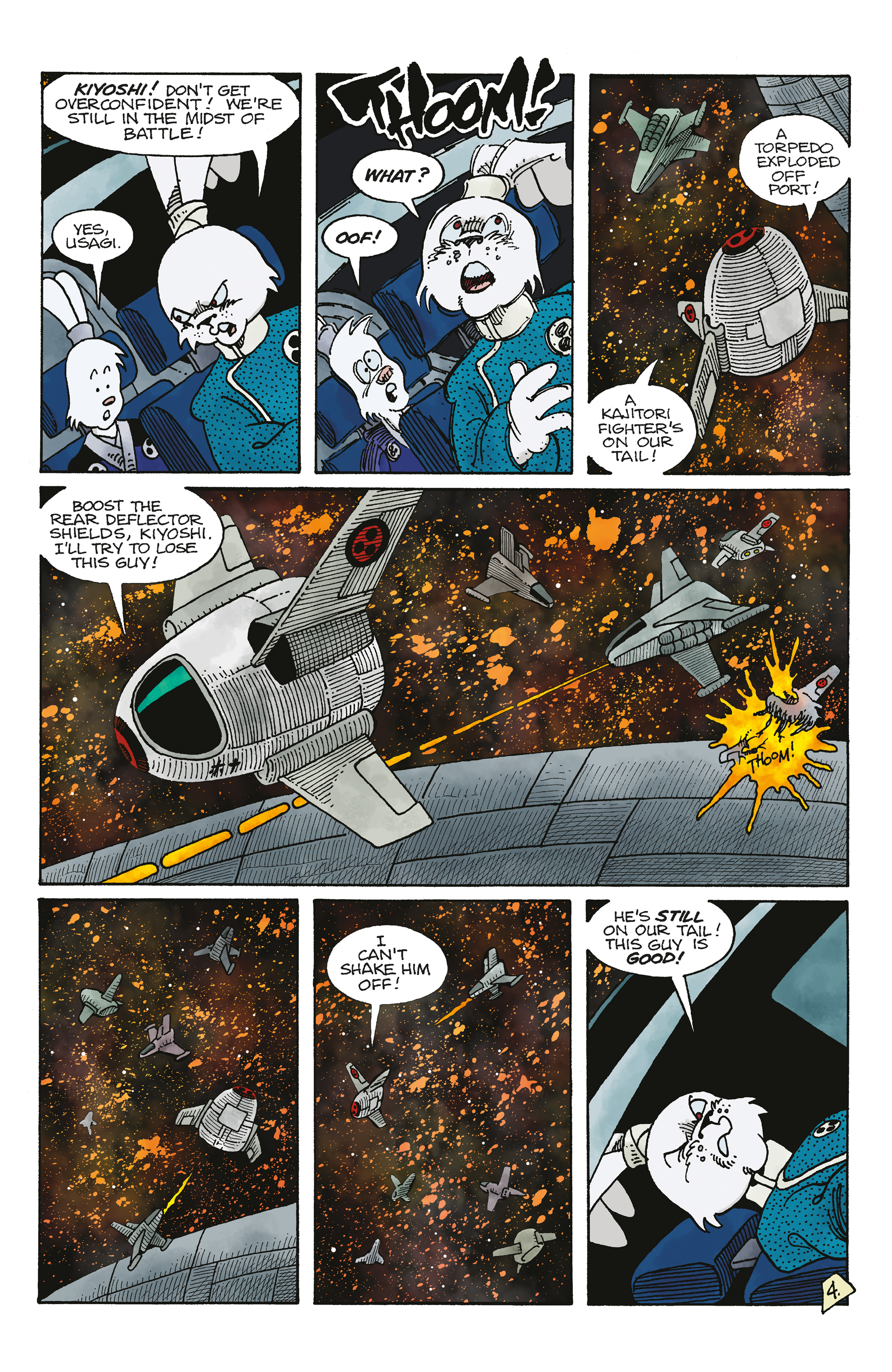 Read online Space Usagi: Death and Honor comic -  Issue #2 - 6