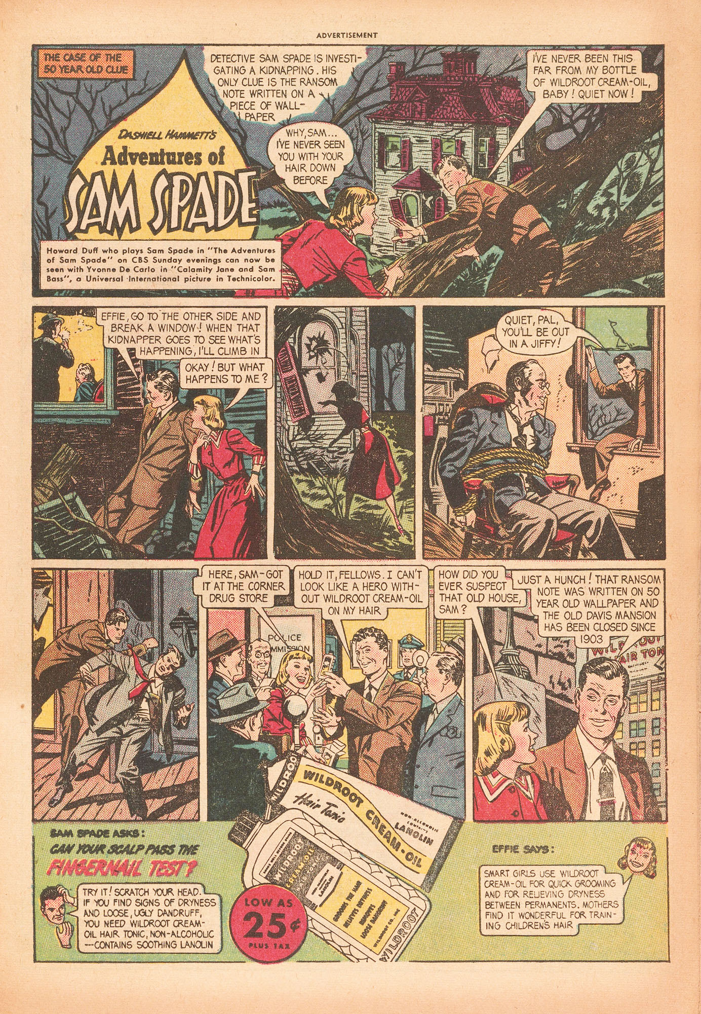 Read online Tom Mix Western (1948) comic -  Issue #25 - 35