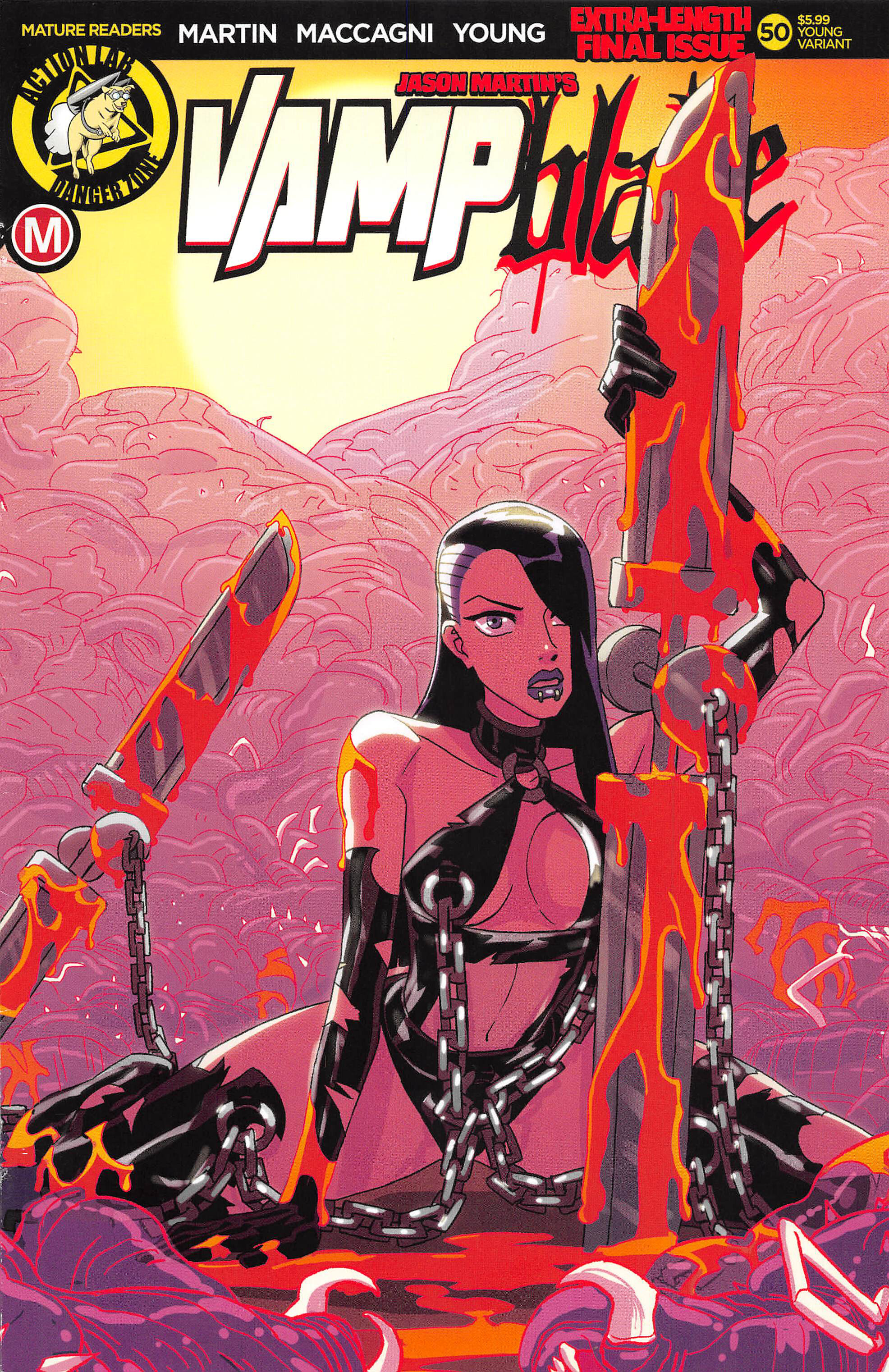 Read online Vampblade Season 4 comic -  Issue #12 - 1