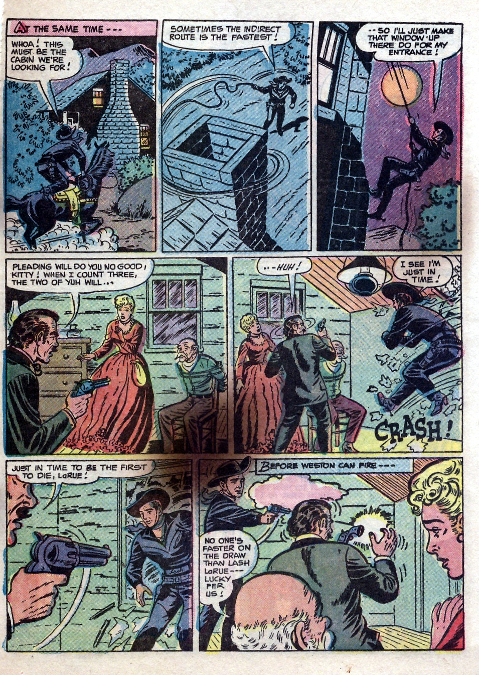Read online Lash Larue Western (1949) comic -  Issue #55 - 24