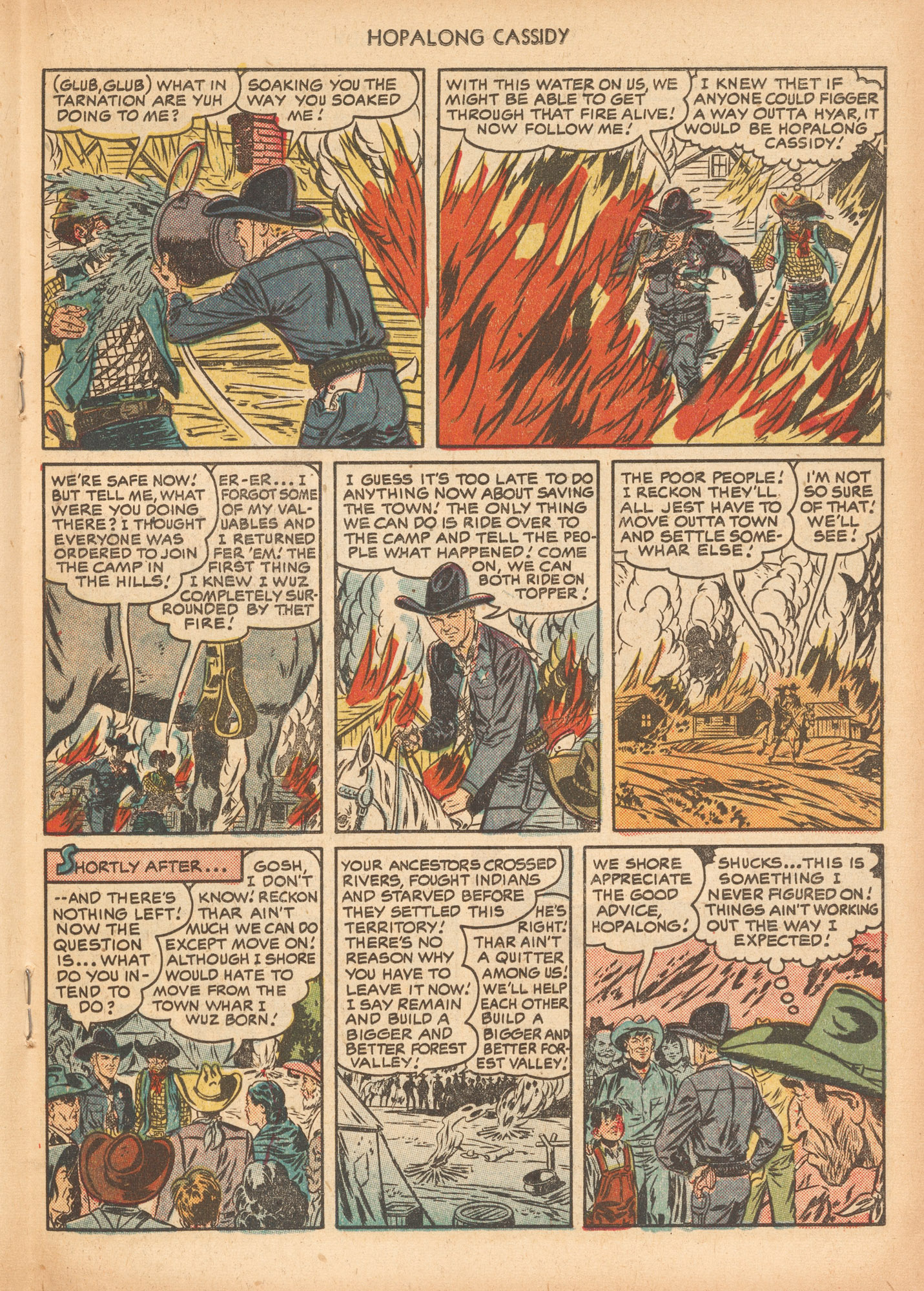 Read online Hopalong Cassidy comic -  Issue #58 - 19