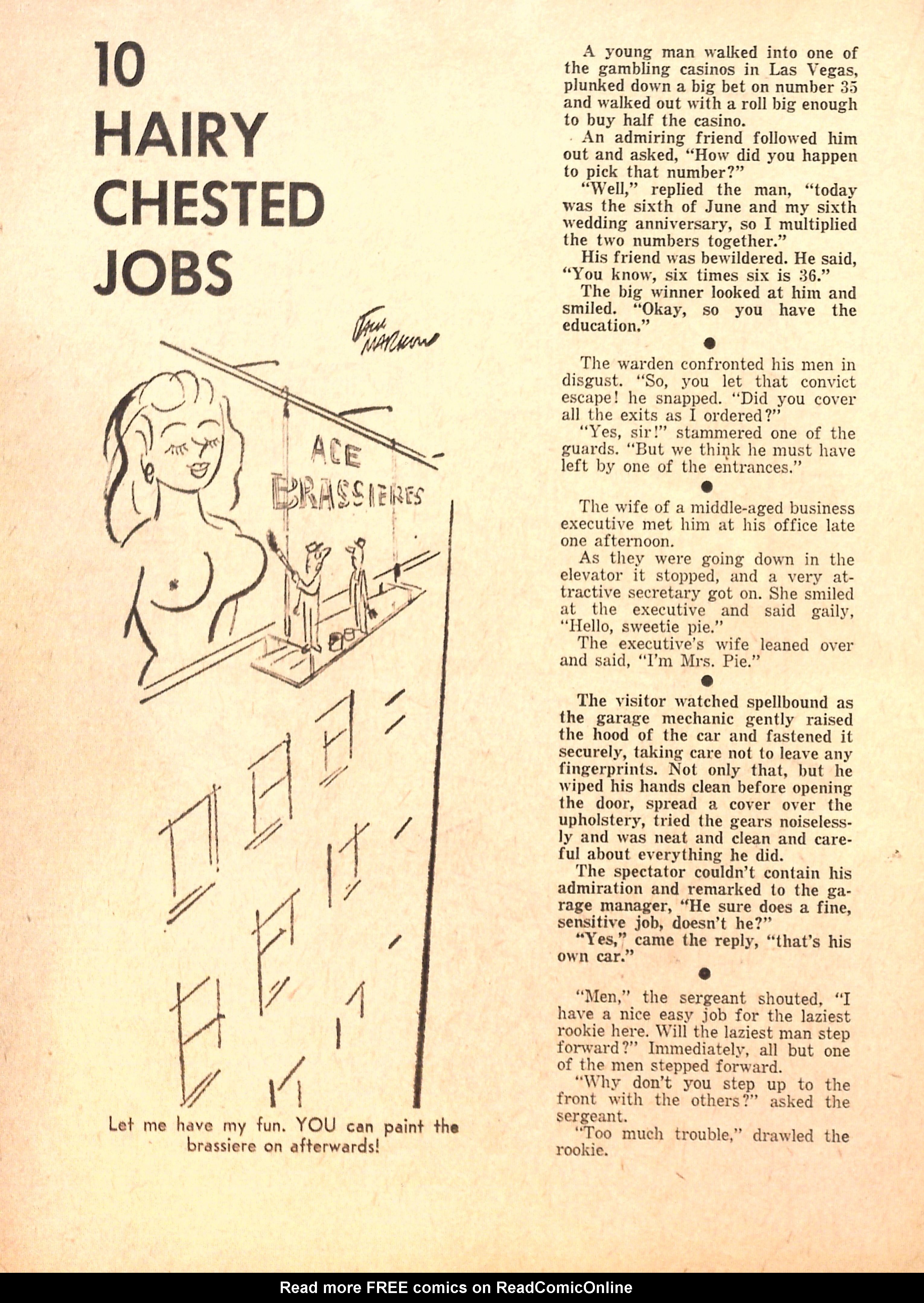 Read online Cartoons and Gags comic -  Issue #33 - 32