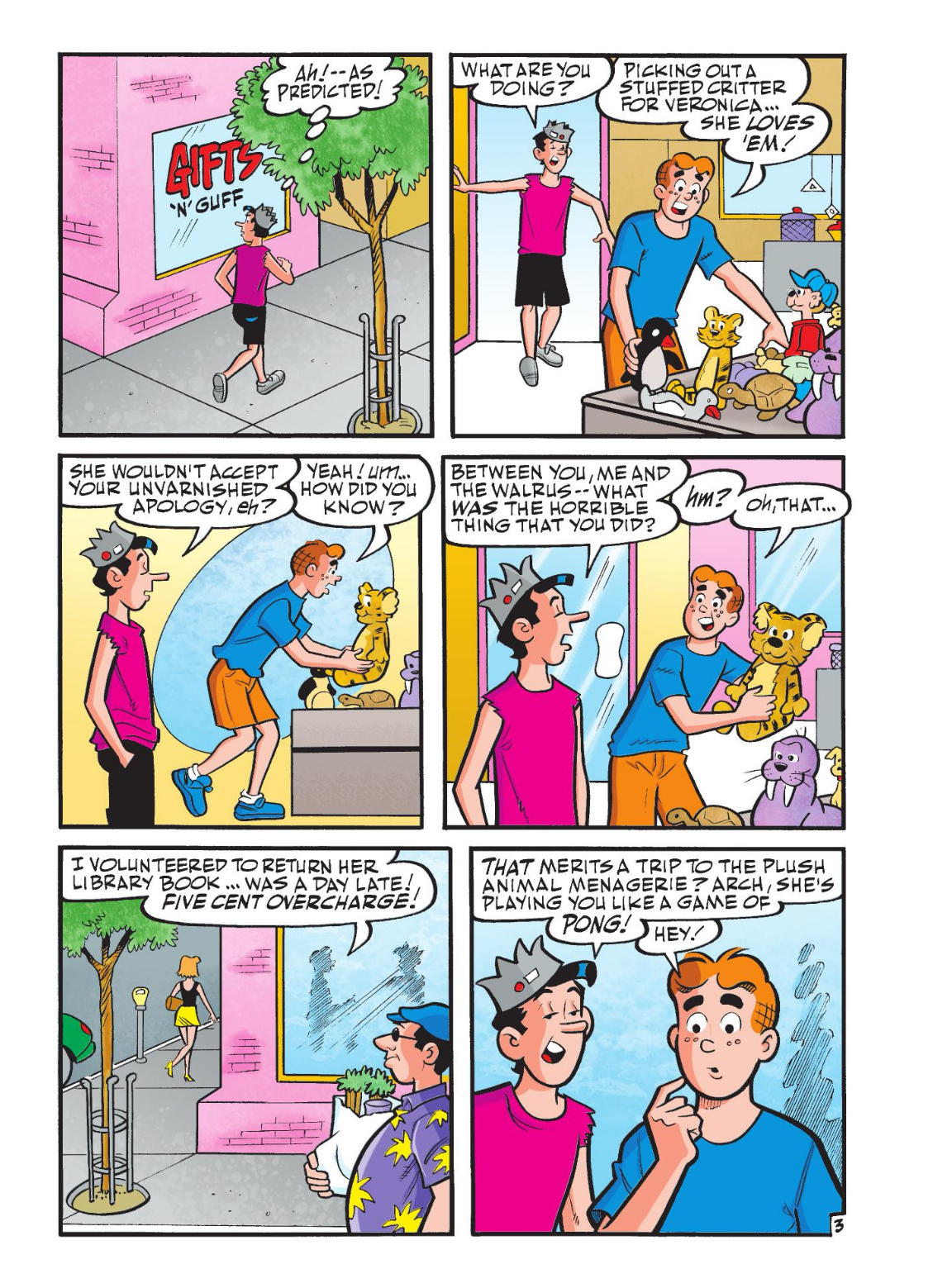Read online World of Betty & Veronica Digest comic -  Issue #26 - 181