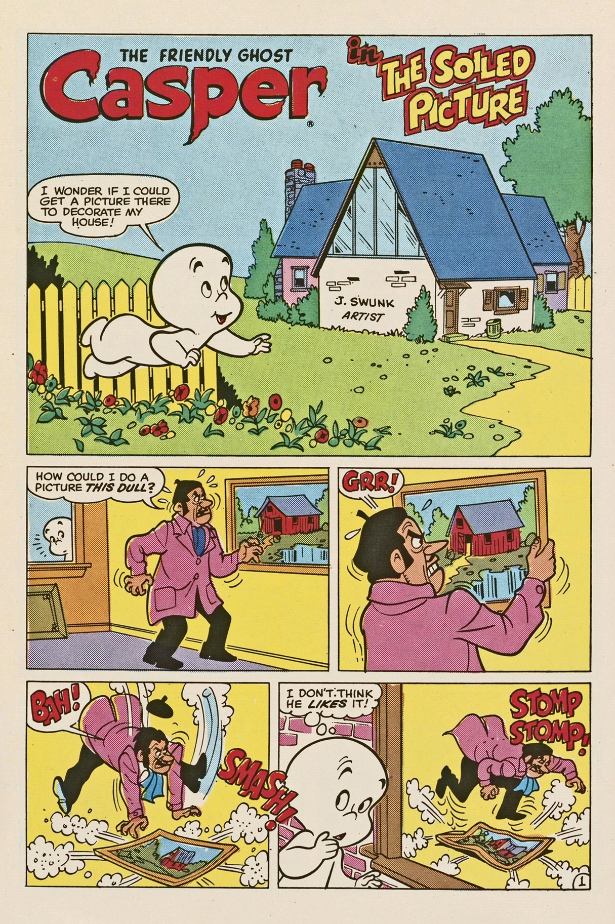 Read online Casper the Friendly Ghost (1991) comic -  Issue #27 - 29