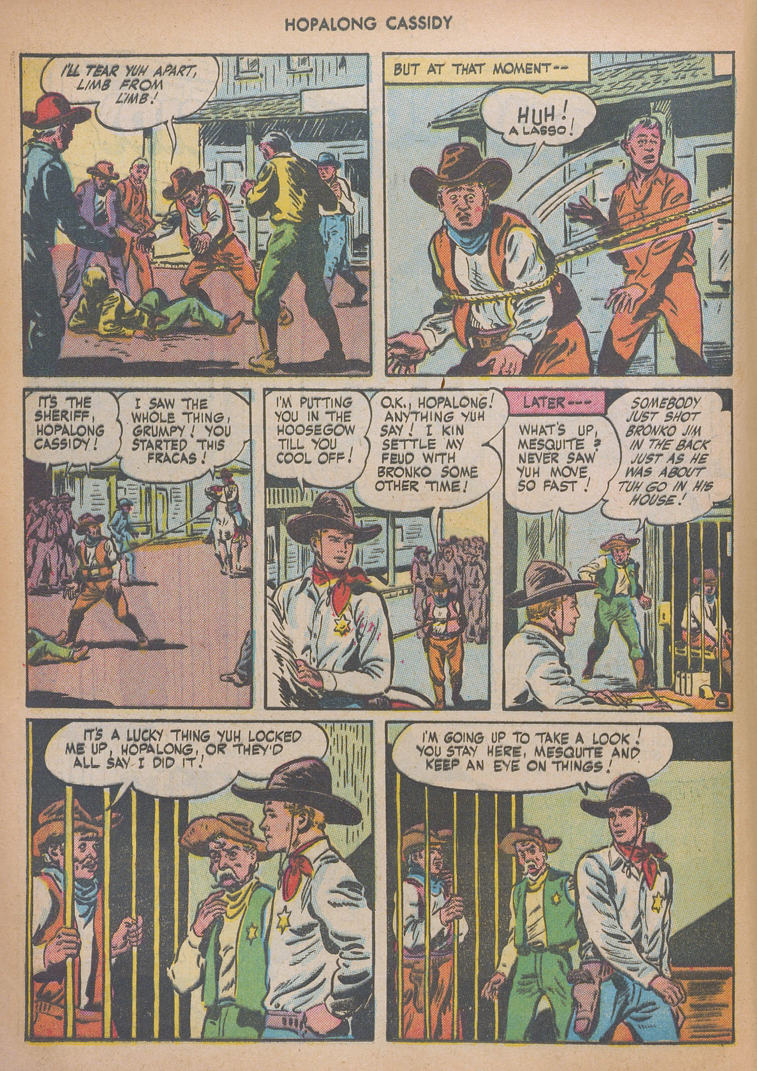 Read online Hopalong Cassidy comic -  Issue #6 - 16