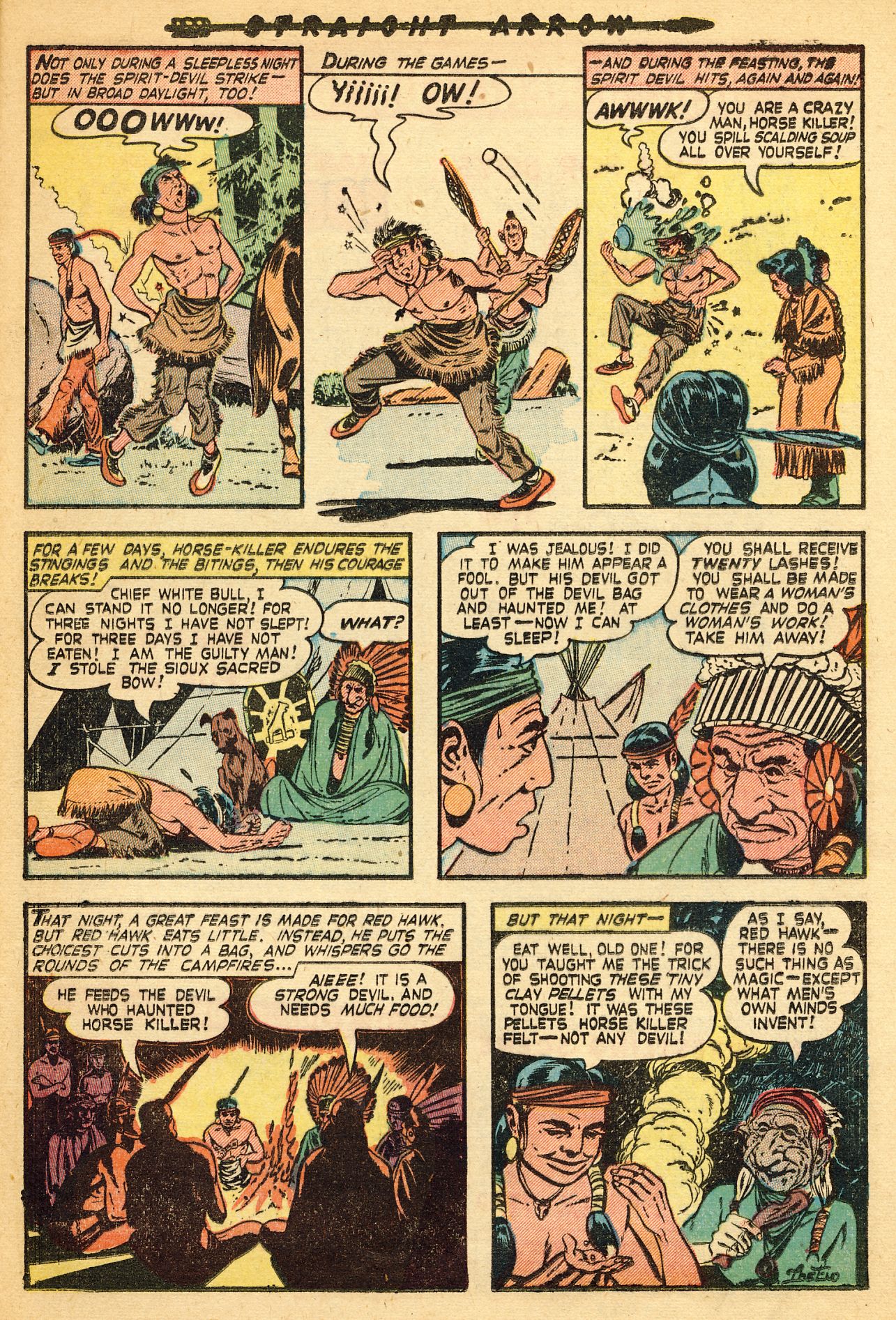 Read online Straight Arrow comic -  Issue #14 - 25