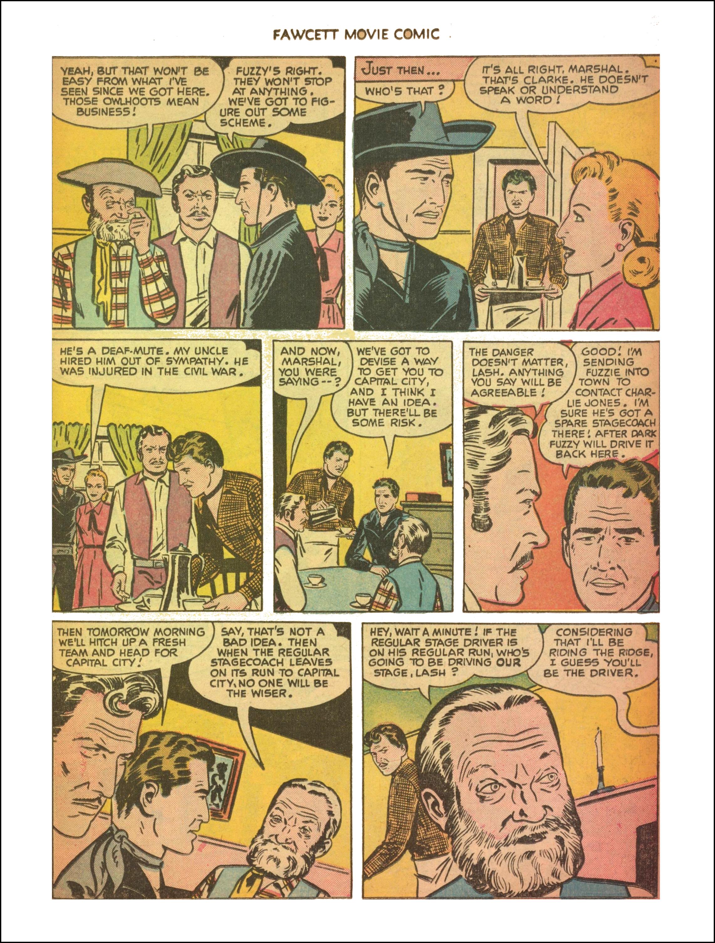 Read online Fawcett Movie Comic comic -  Issue #11 - 15