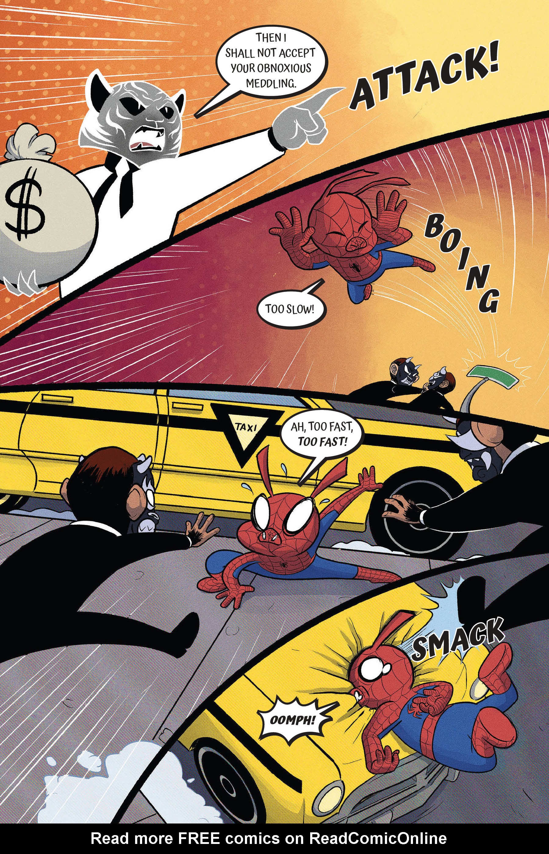 Read online Spider-Ham: Hollywood May-Ham comic -  Issue # TPB - 9