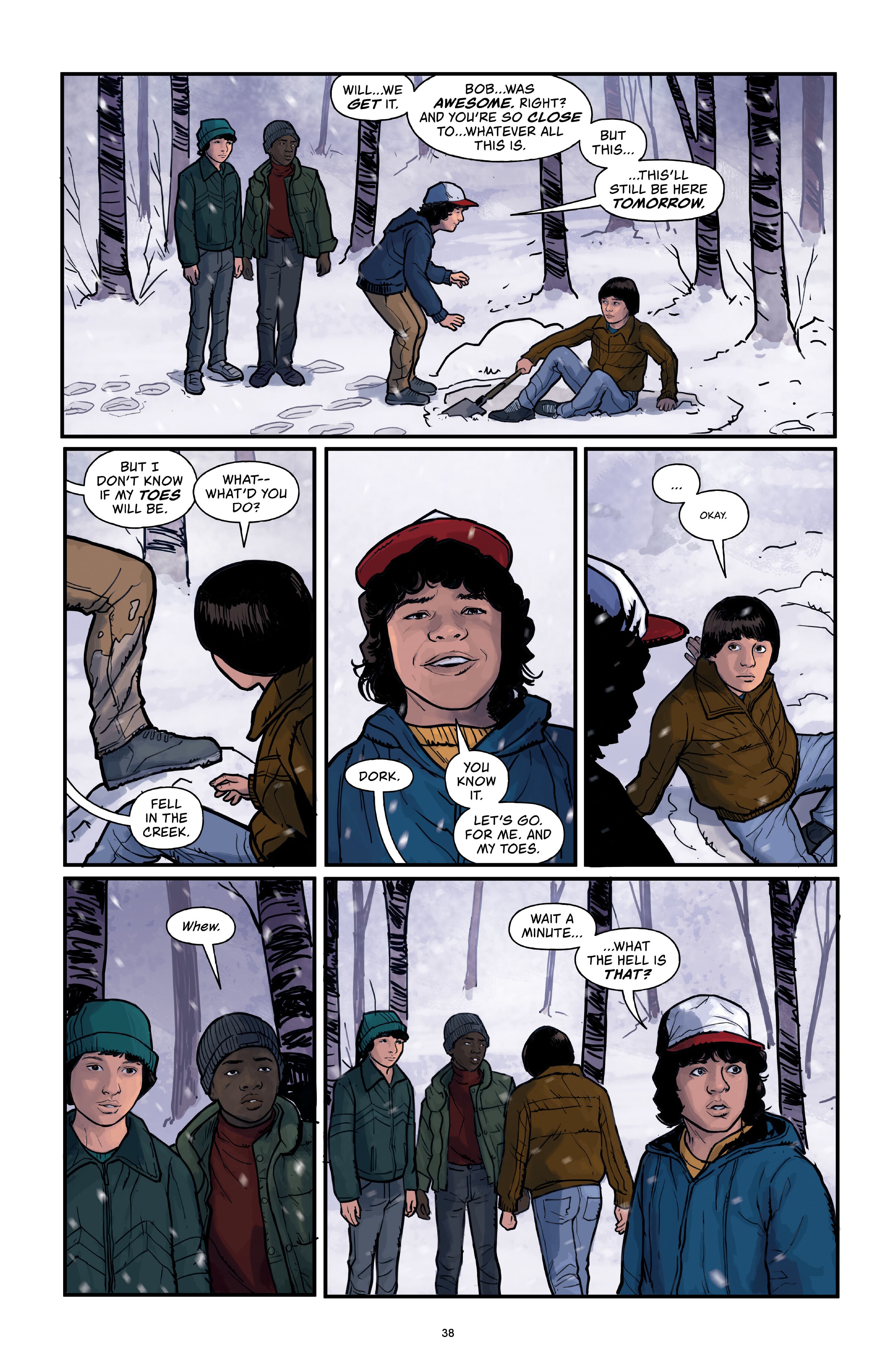 Read online Stranger Things Library Edition comic -  Issue # TPB 3 (Part 1) - 38
