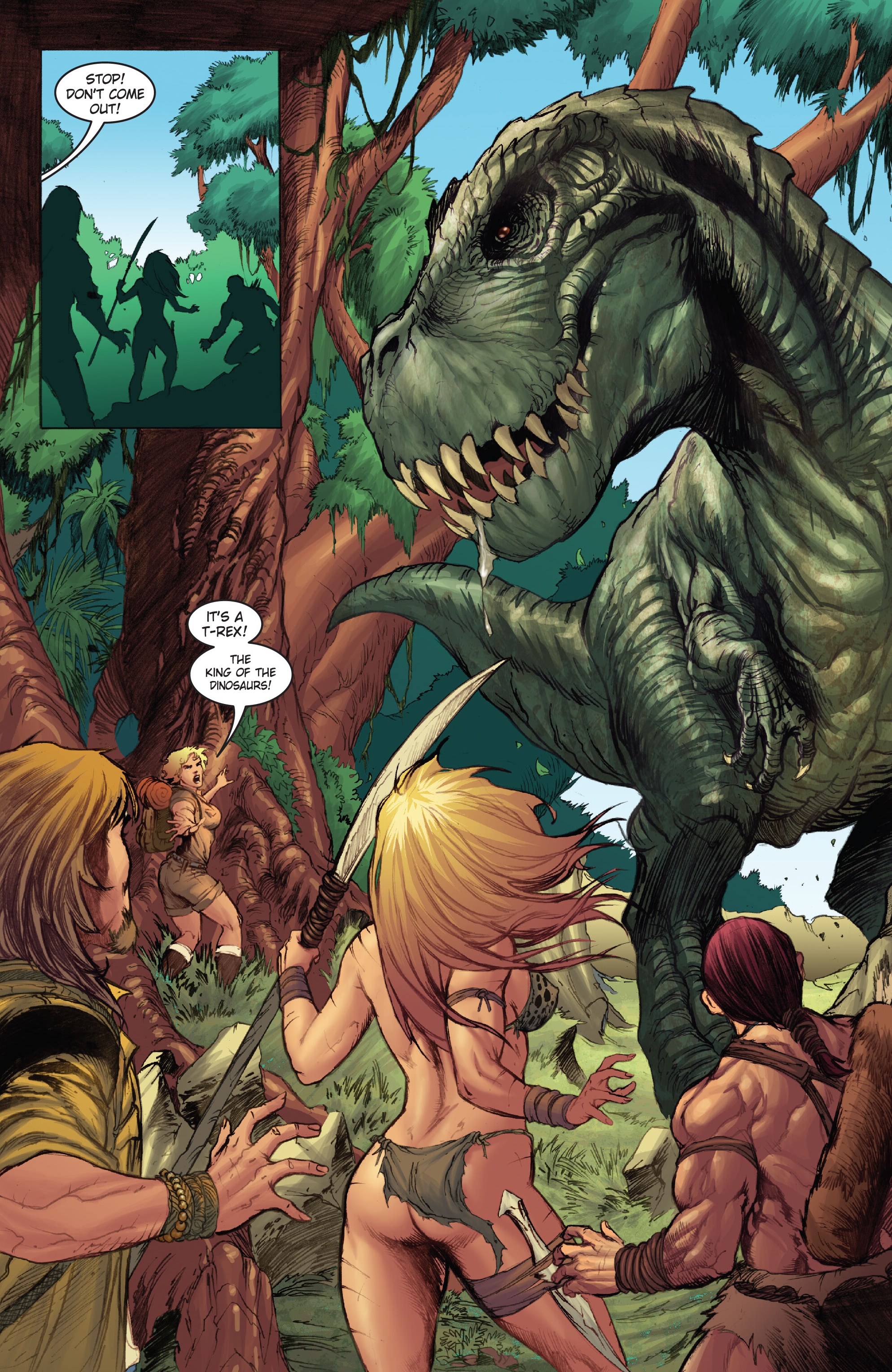 Read online Frank Cho's Jungle Girl: The Complete Omnibus comic -  Issue # TPB (Part 2) - 22