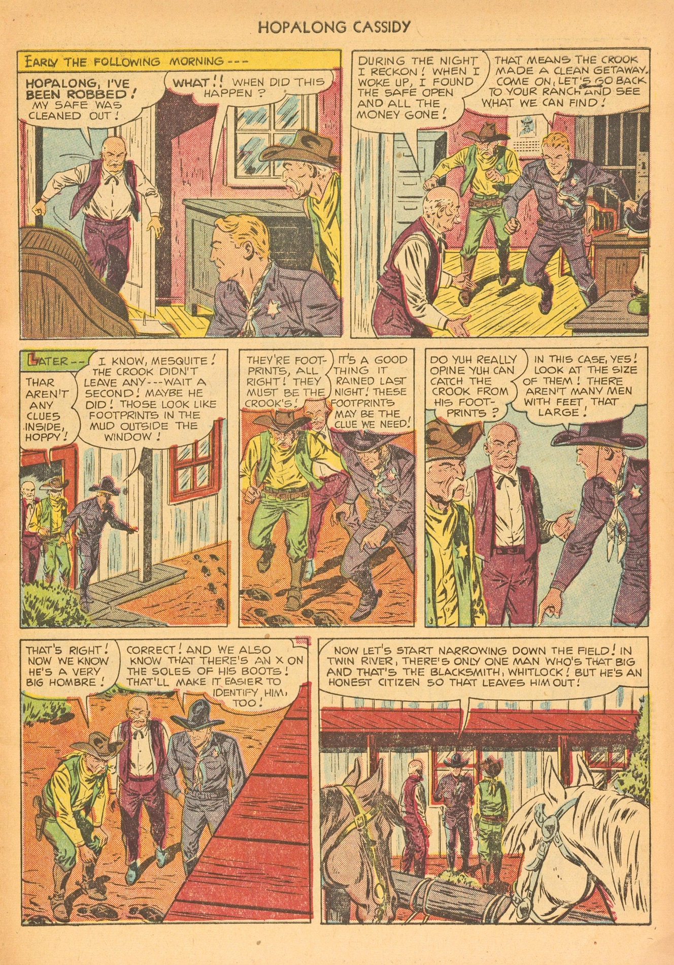 Read online Hopalong Cassidy comic -  Issue #61 - 7