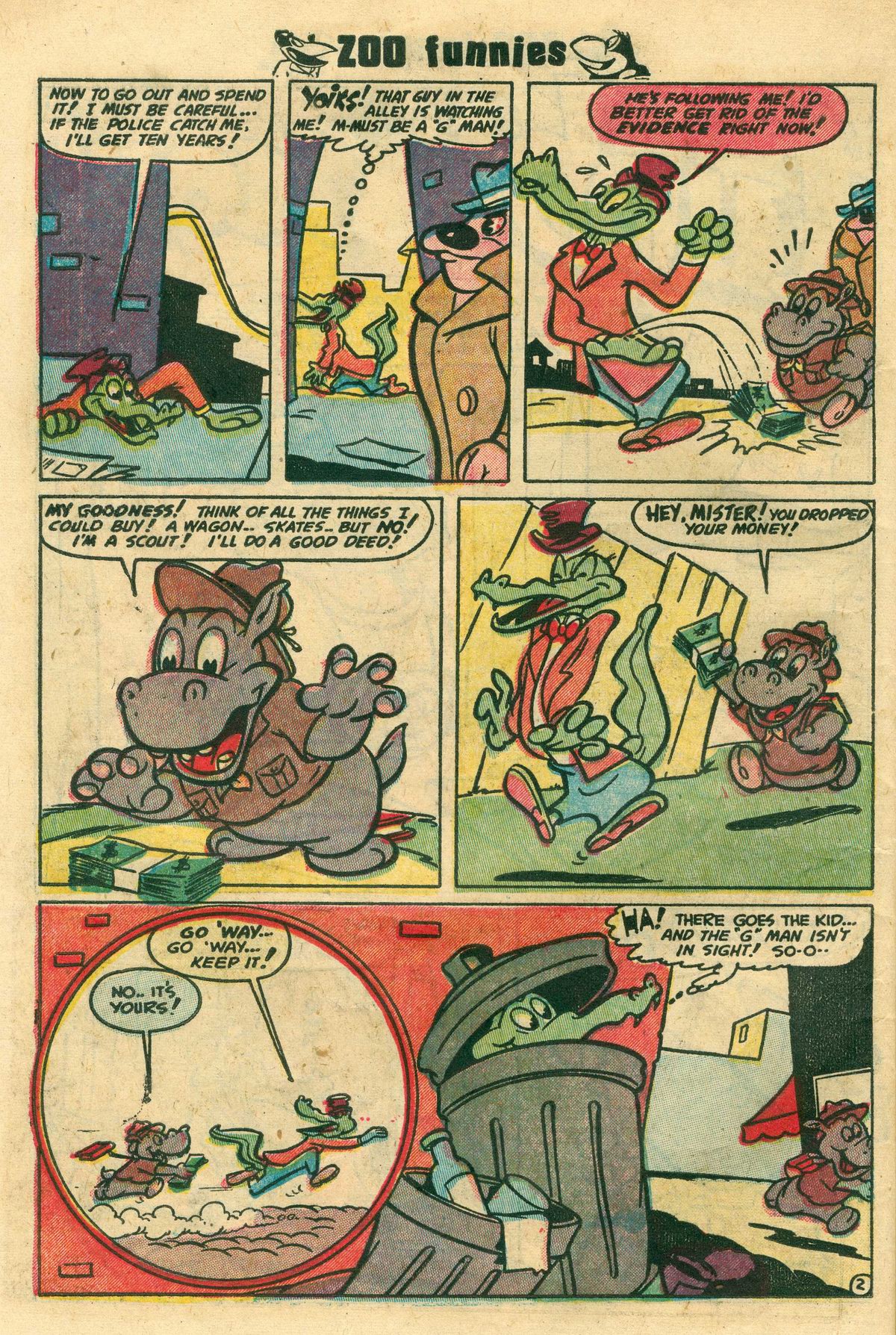 Read online Zoo Funnies comic -  Issue #2 - 26