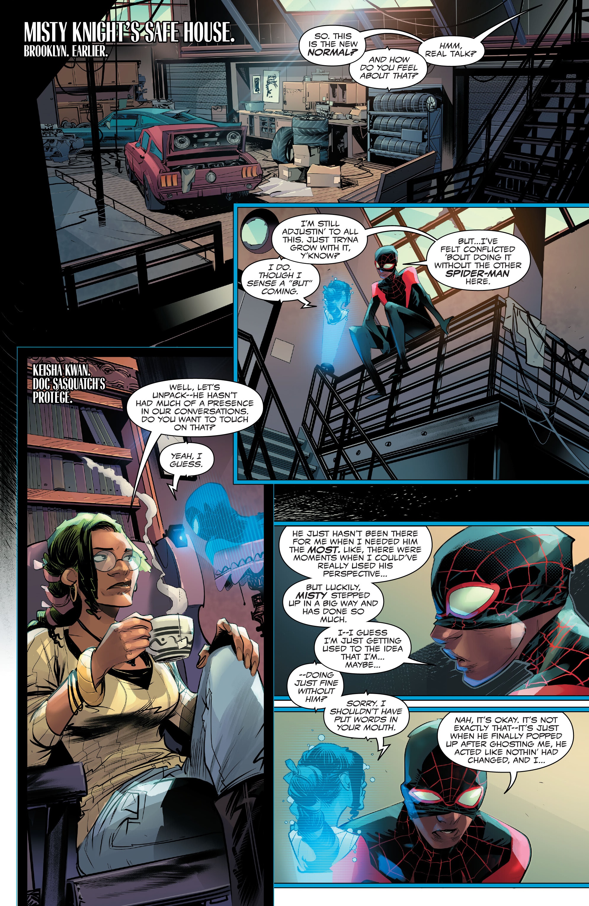 Read online Miles Morales: Spider-Man (2022) comic -  Issue #13 - 4
