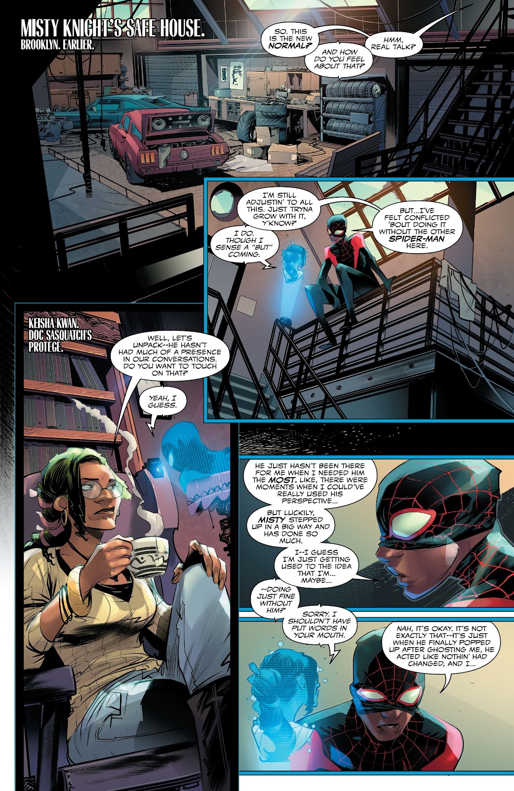 Miles Morales: Spider-Man (2022) issue 13 - Page 4