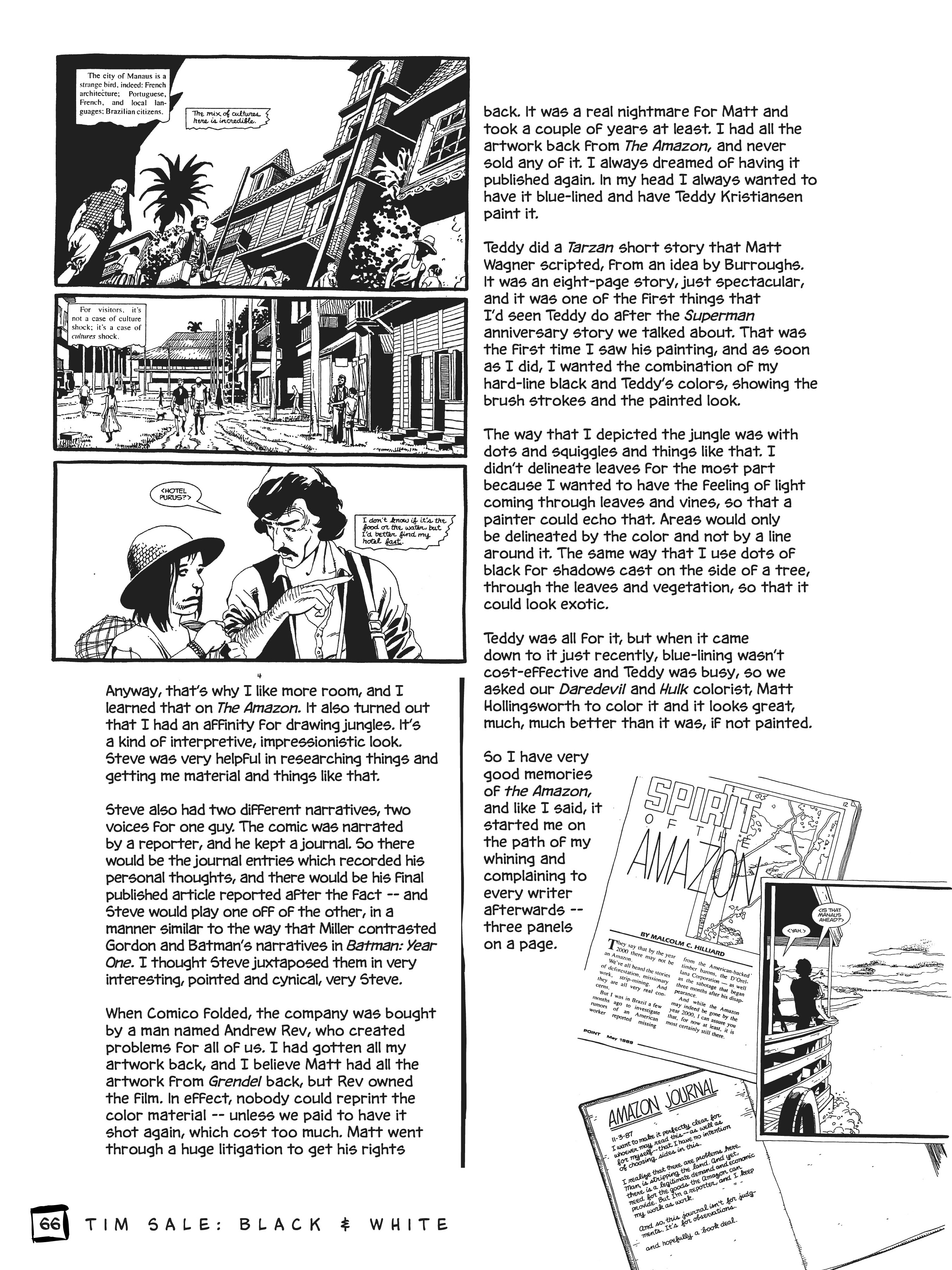 Read online Drawing Heroes in the Backyard: Tim Sale Black and White, Revised and Expanded comic -  Issue # TPB (Part 1) - 55