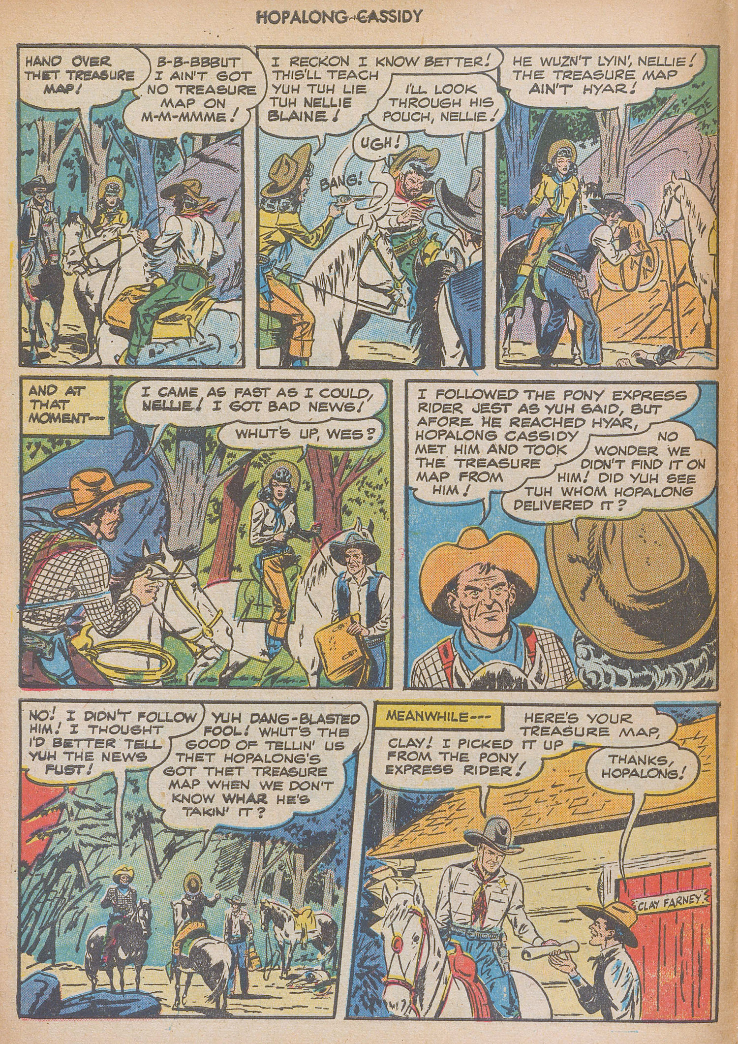 Read online Hopalong Cassidy comic -  Issue #20 - 6
