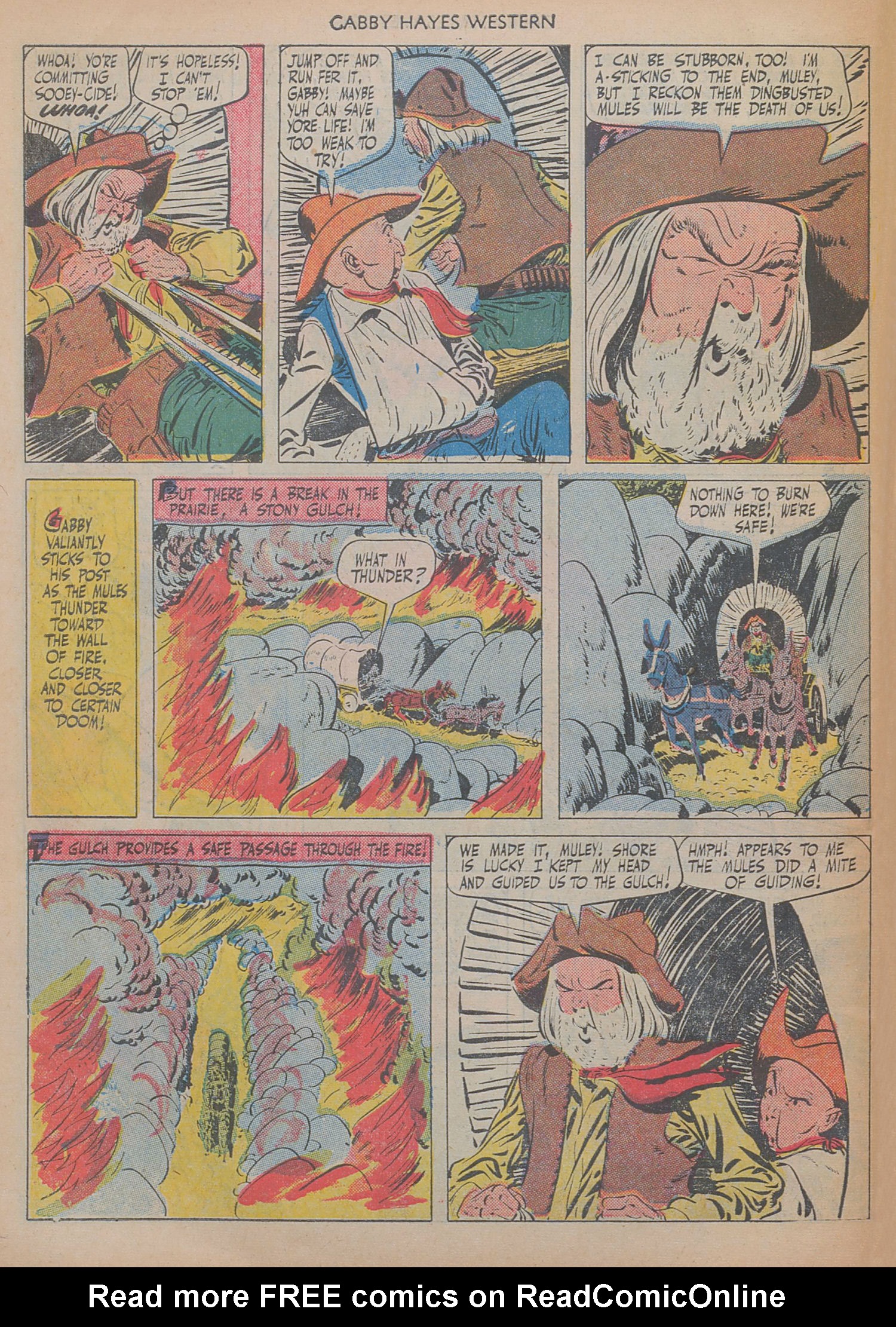 Read online Gabby Hayes Western comic -  Issue #22 - 46