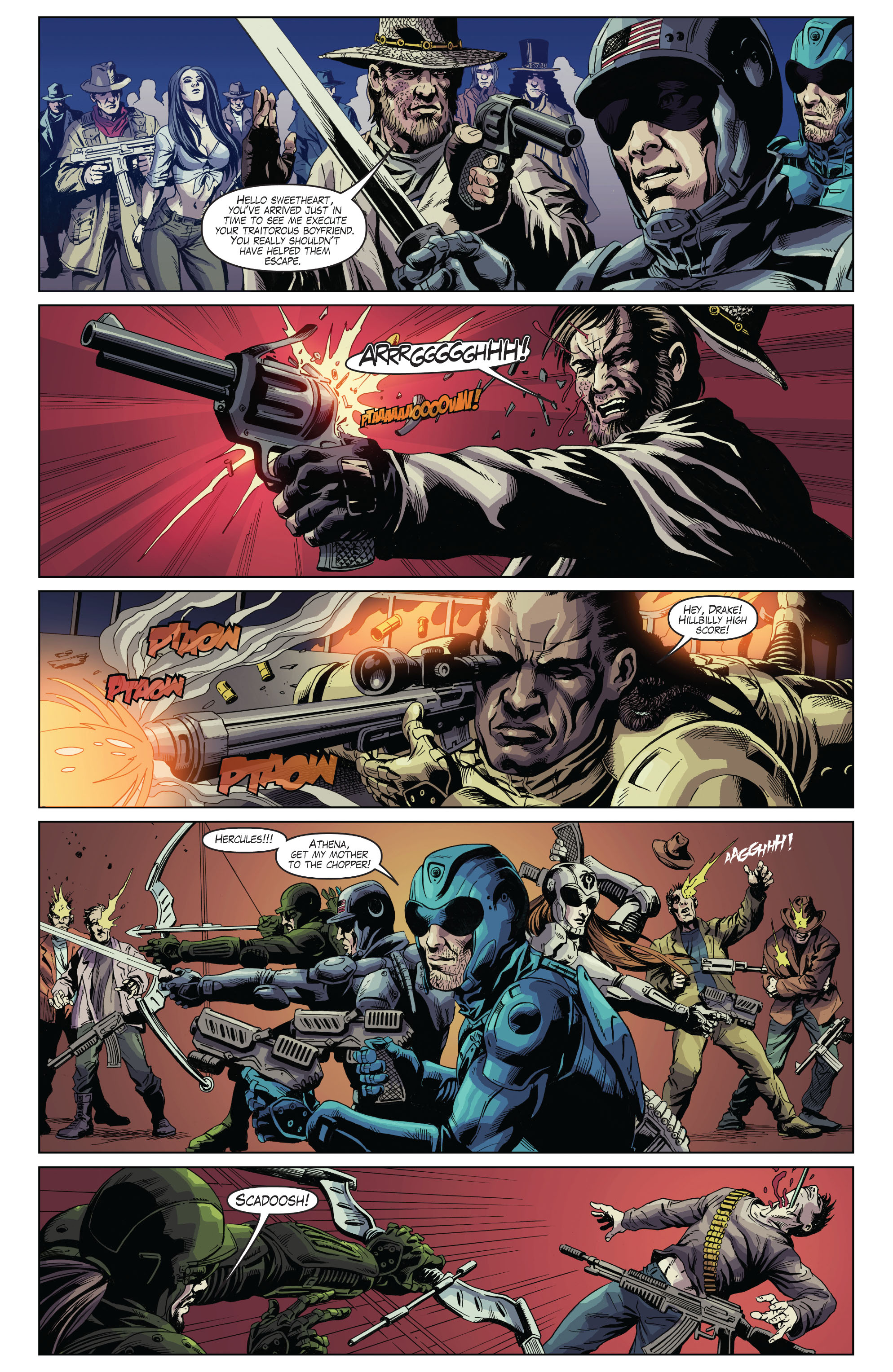 Read online Marksmen comic -  Issue #4 - 20