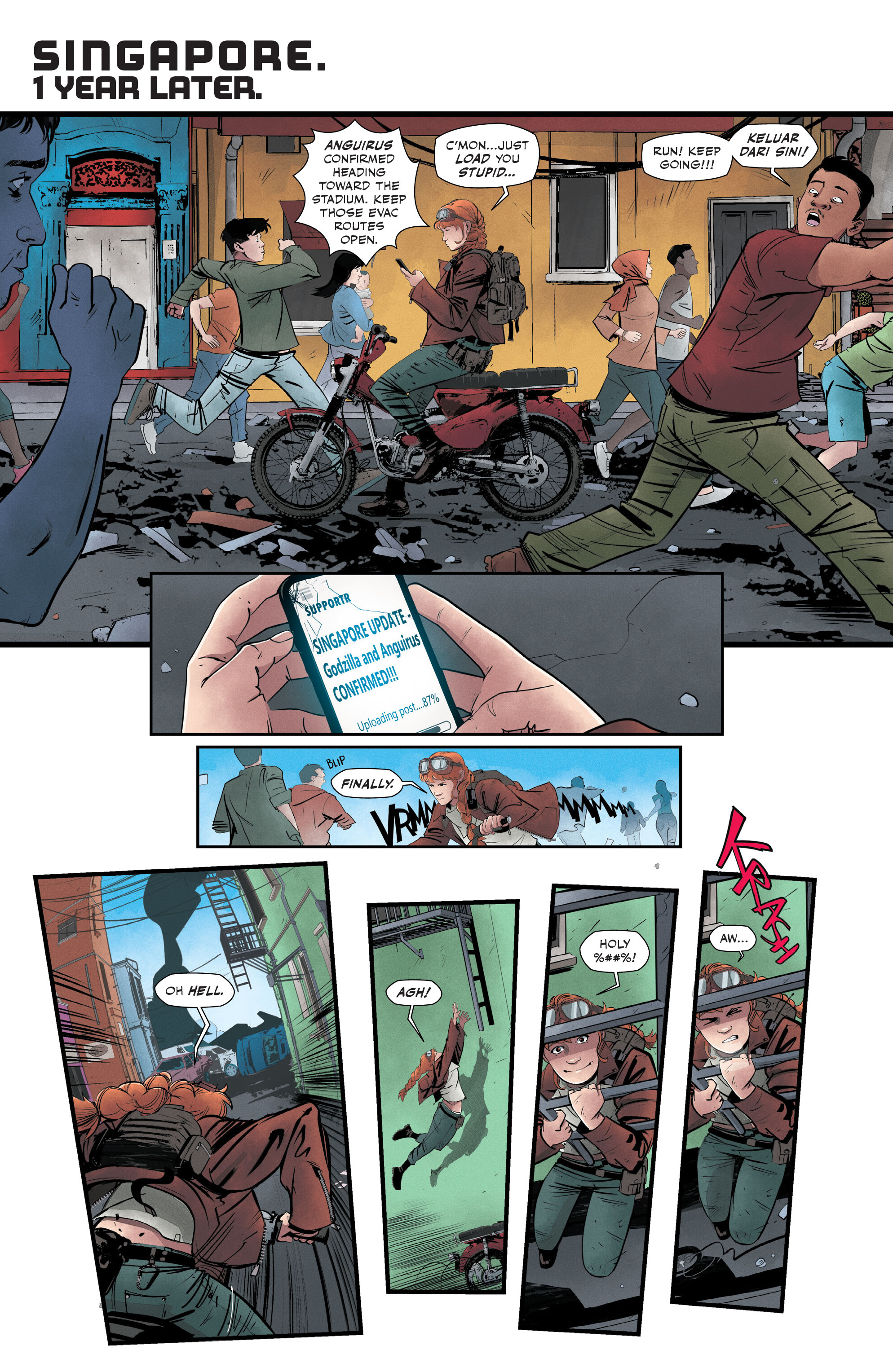 Read online Godzilla: Valentines Day Special comic -  Issue # Full - 7