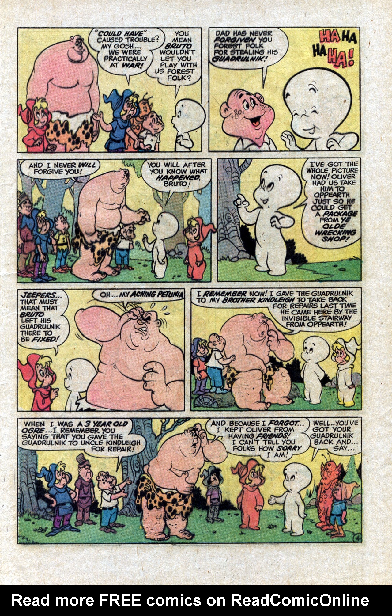 Read online Casper Strange Ghost Stories comic -  Issue #1 - 33
