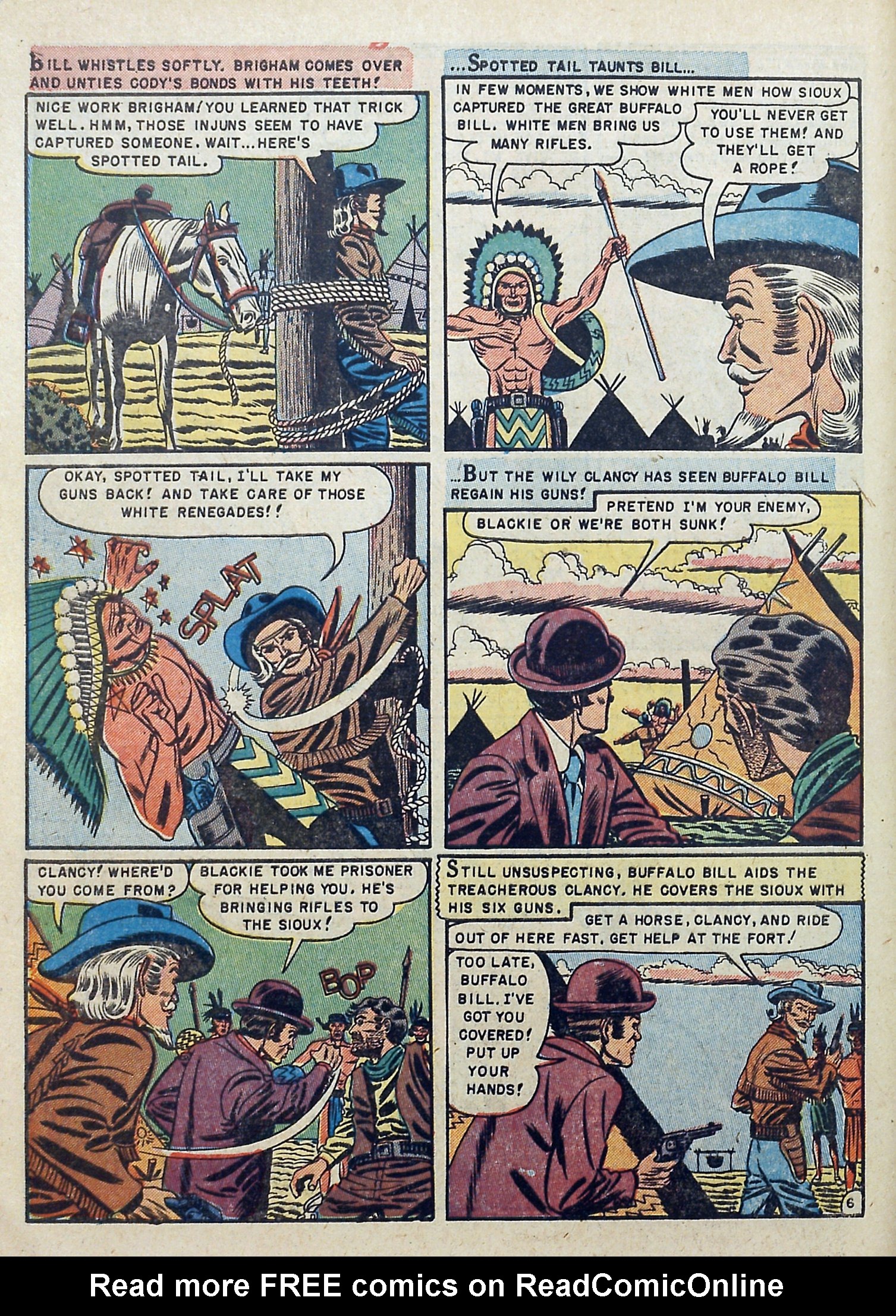 Read online Buffalo Bill comic -  Issue #5 - 8