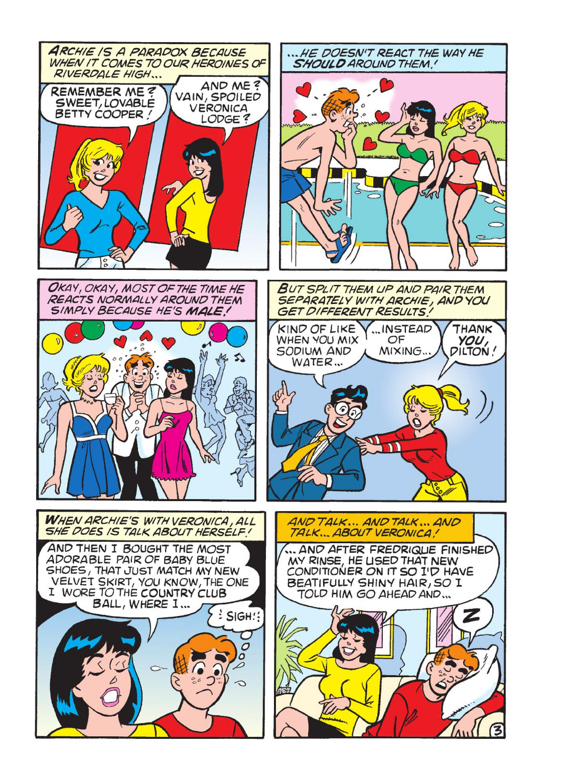 Read online World of Betty & Veronica Digest comic -  Issue #18 - 121