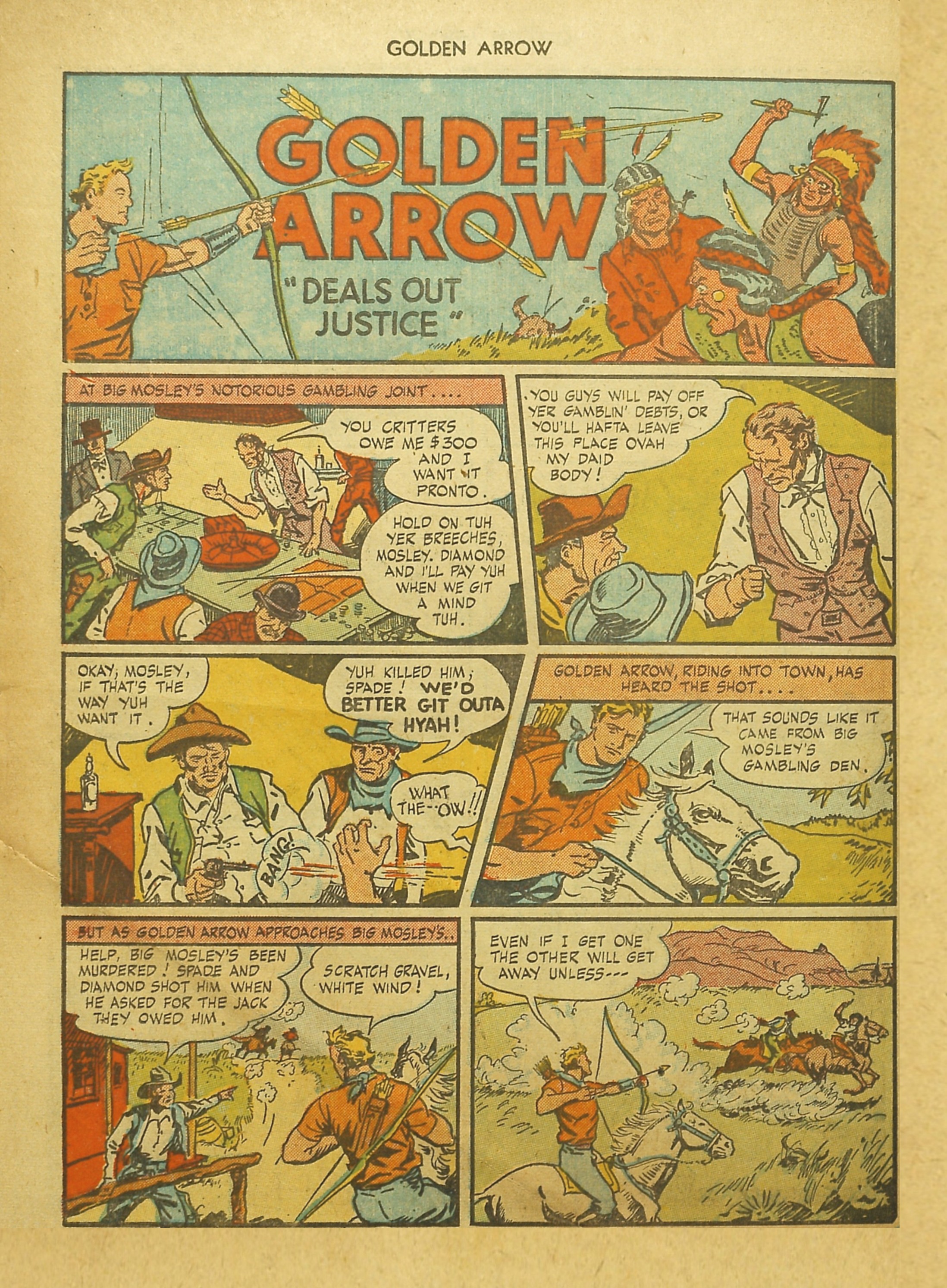 Read online Golden Arrow comic -  Issue #4 - 26