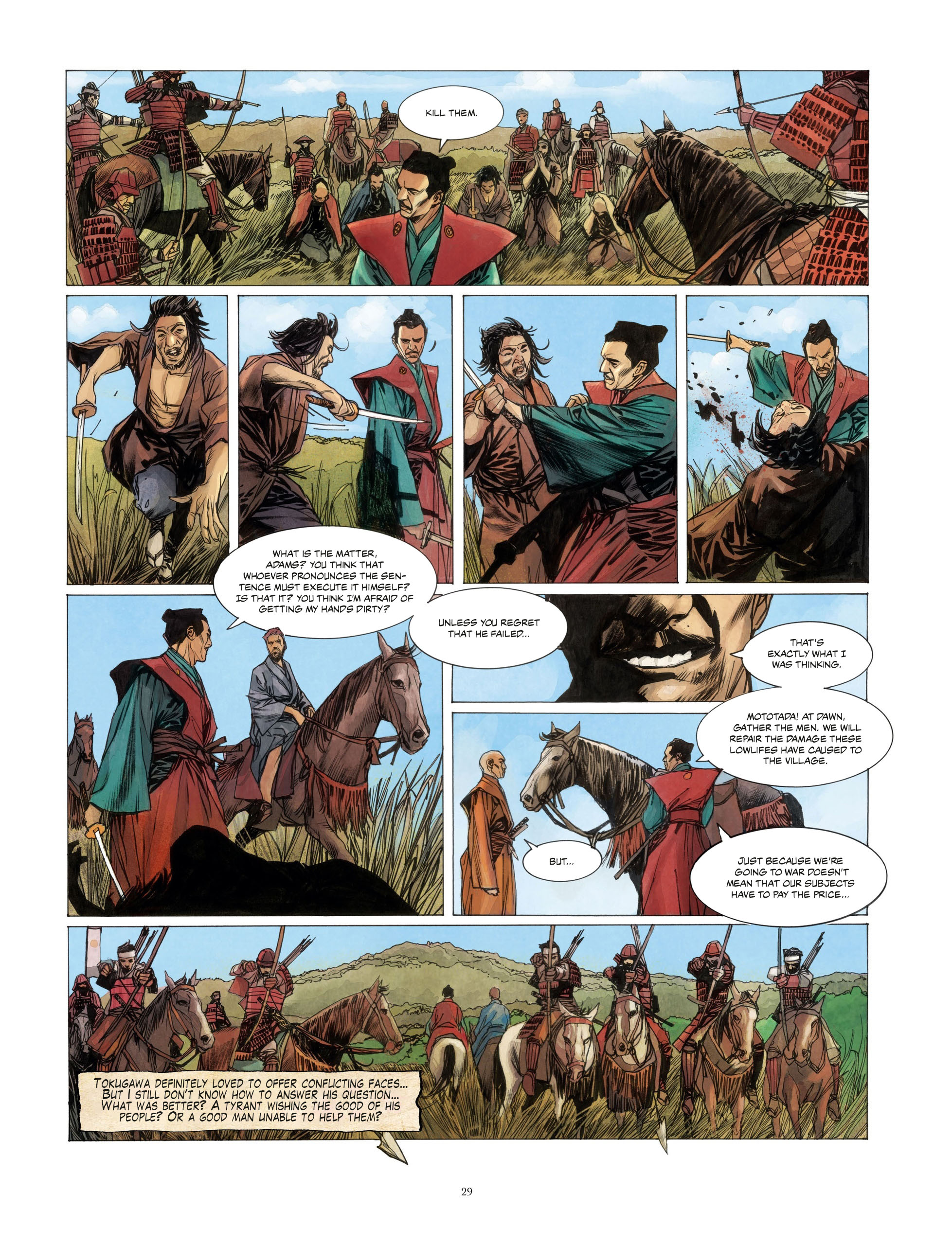 Read online William Adams, Samuraj comic -  Issue #2 - 29