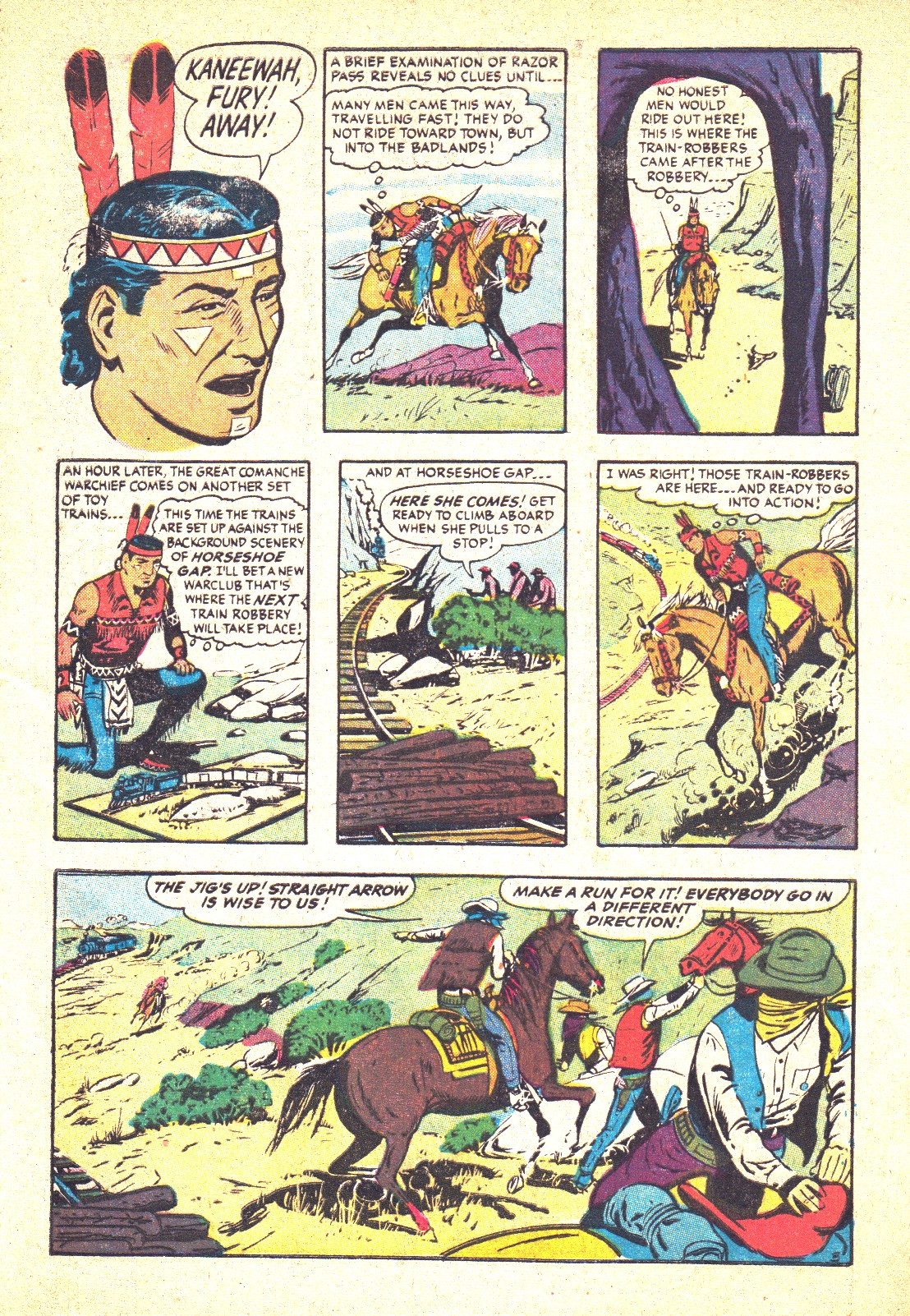 Read online Straight Arrow comic -  Issue #53 - 5