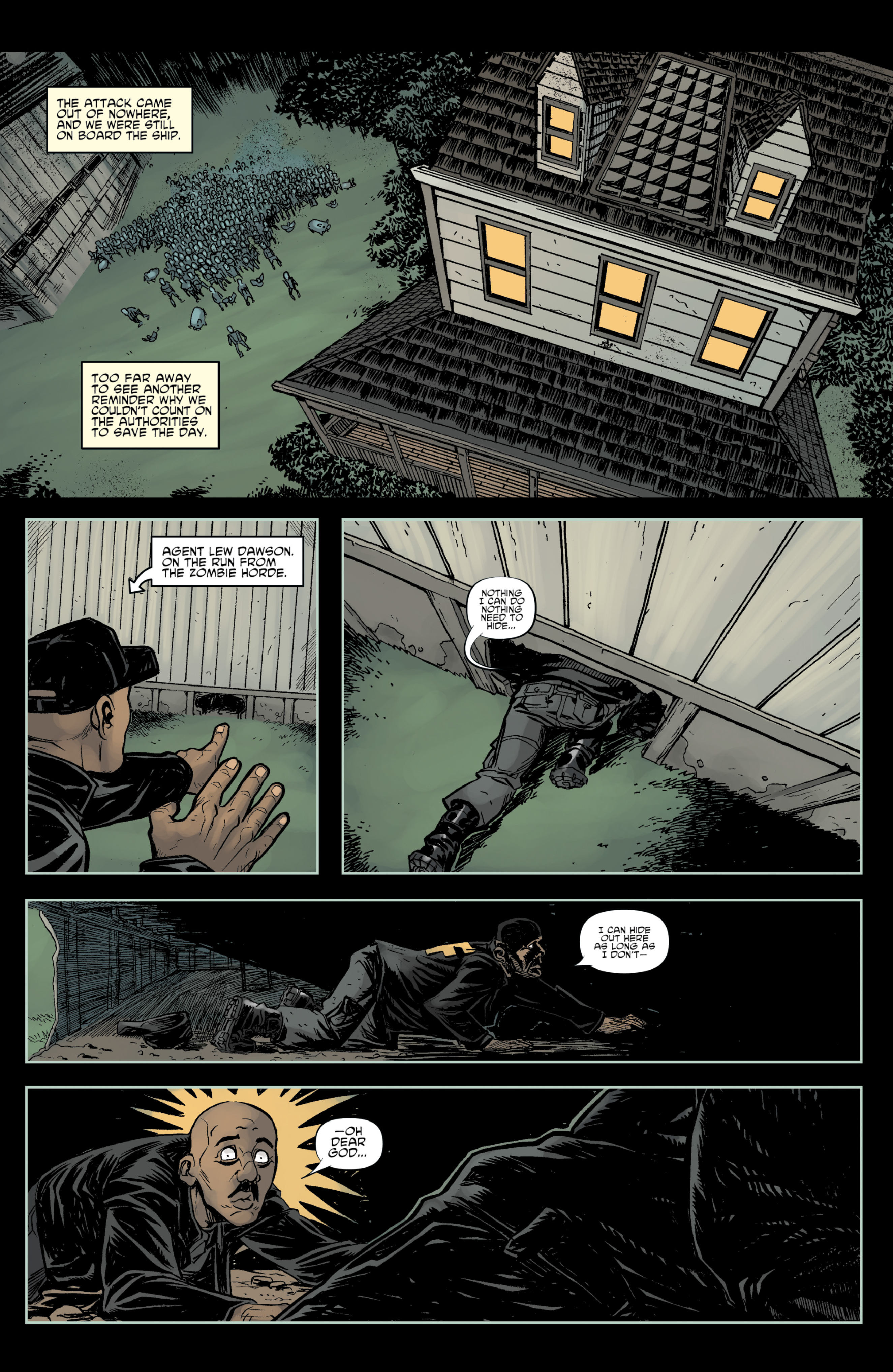 Read online The Colonized: Zombies vs. Aliens comic -  Issue # TPB - 47