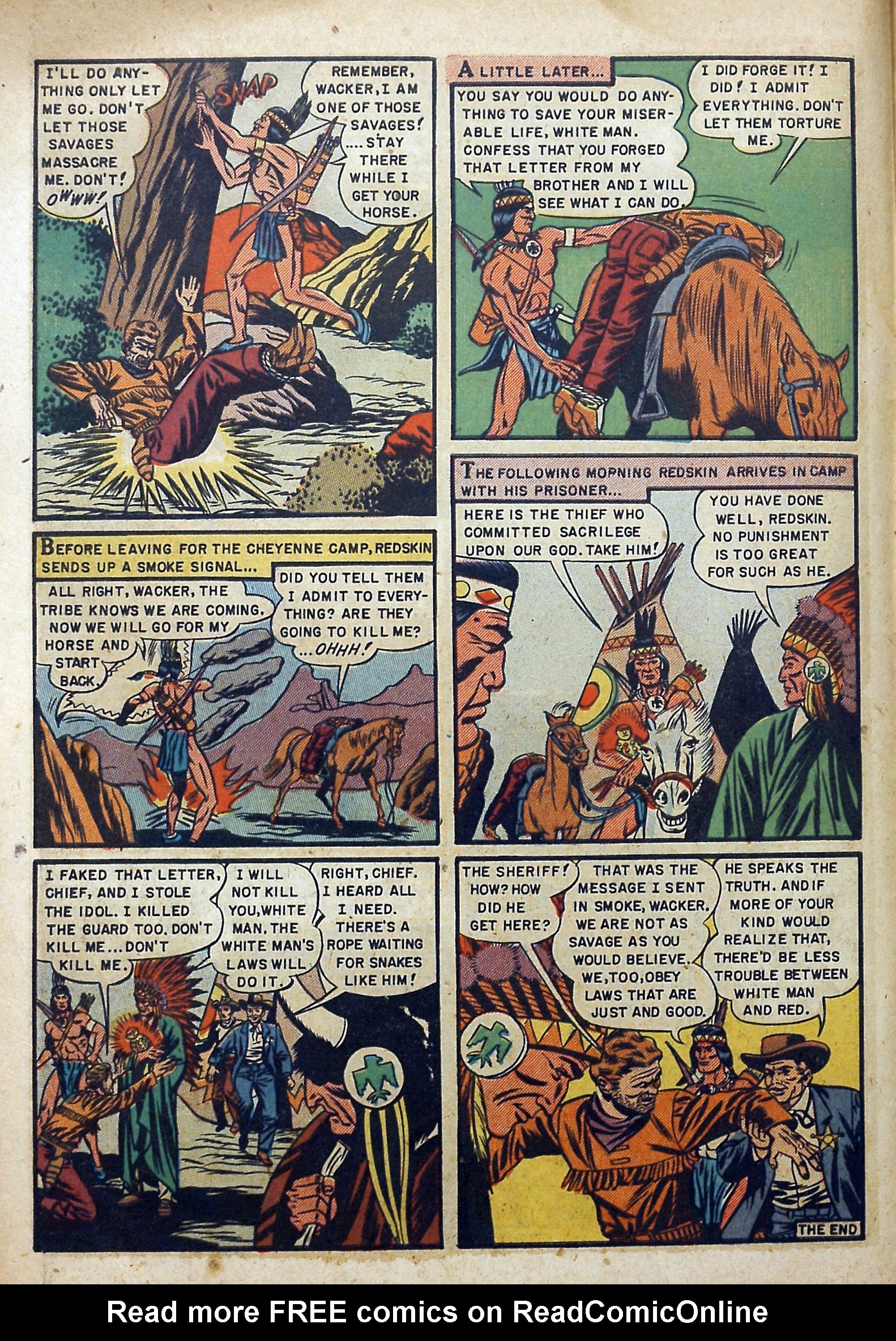 Read online Redskin comic -  Issue #3 - 10