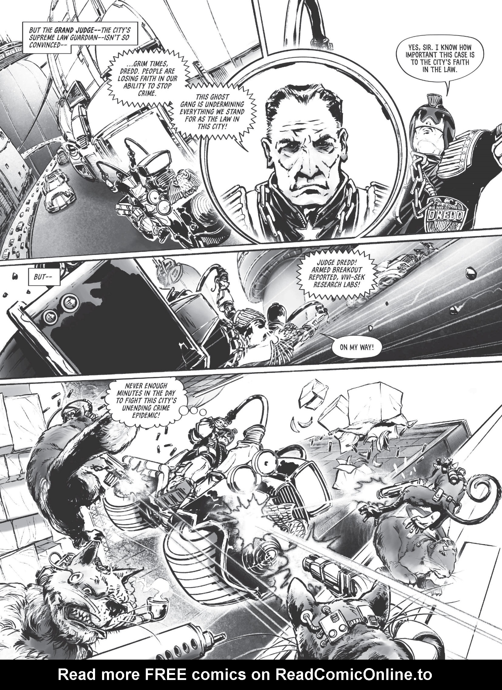 Read online Judge Dredd Megazine (Vol. 5) comic -  Issue #465 - 32