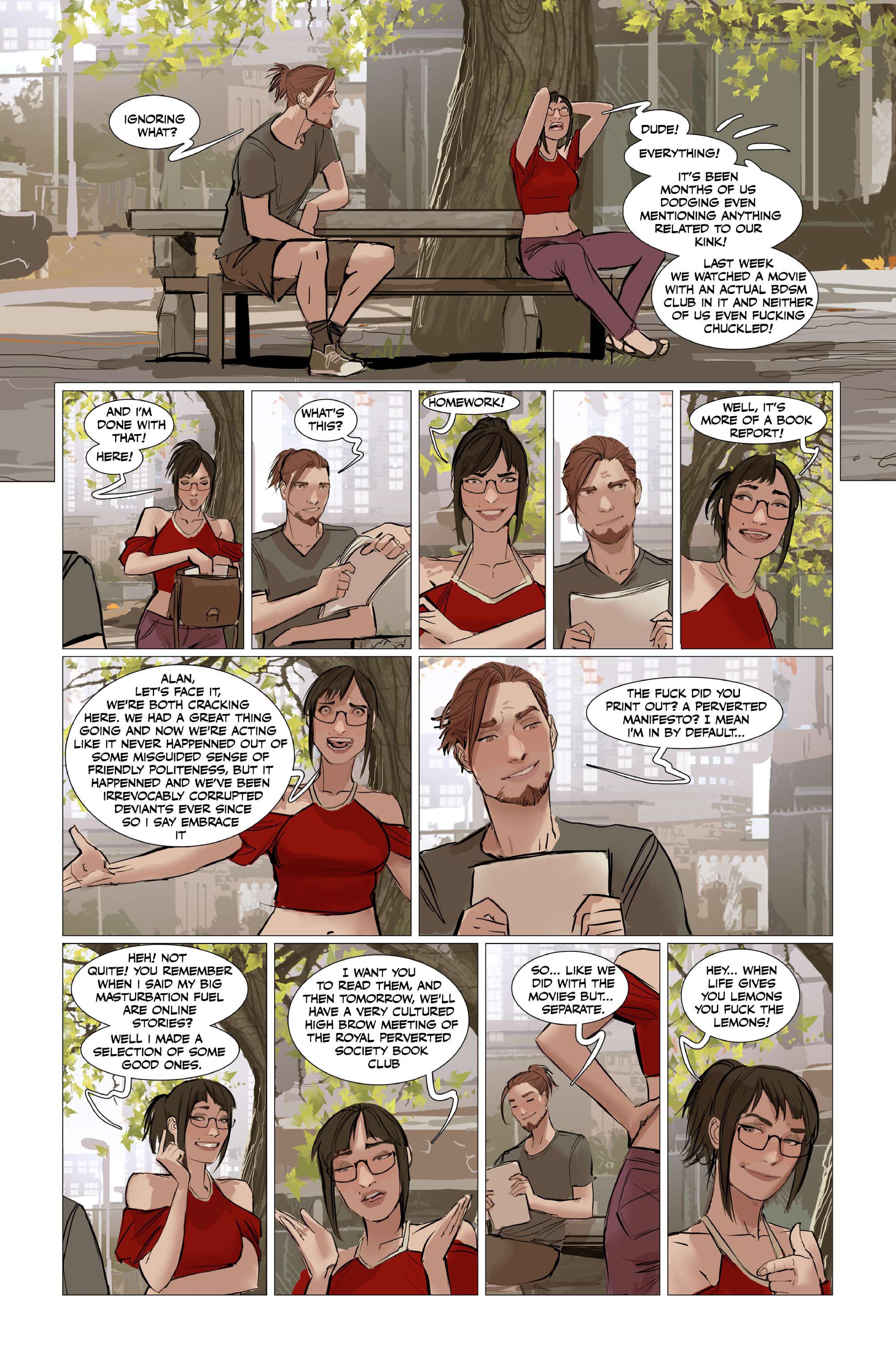 Read online Sunstone comic -  Issue # TPB 7 - 116