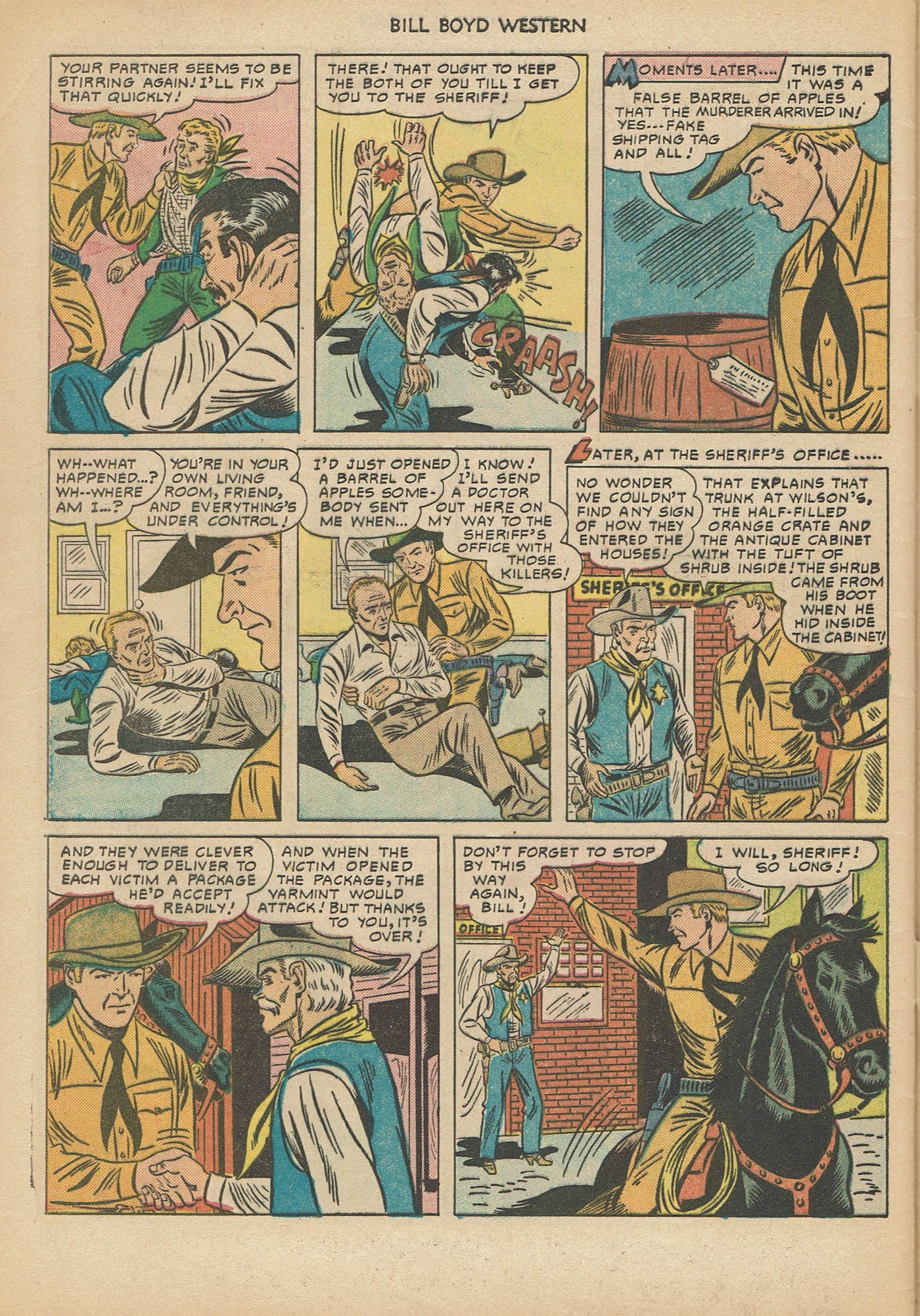 Read online Bill Boyd Western comic -  Issue #6 - 48