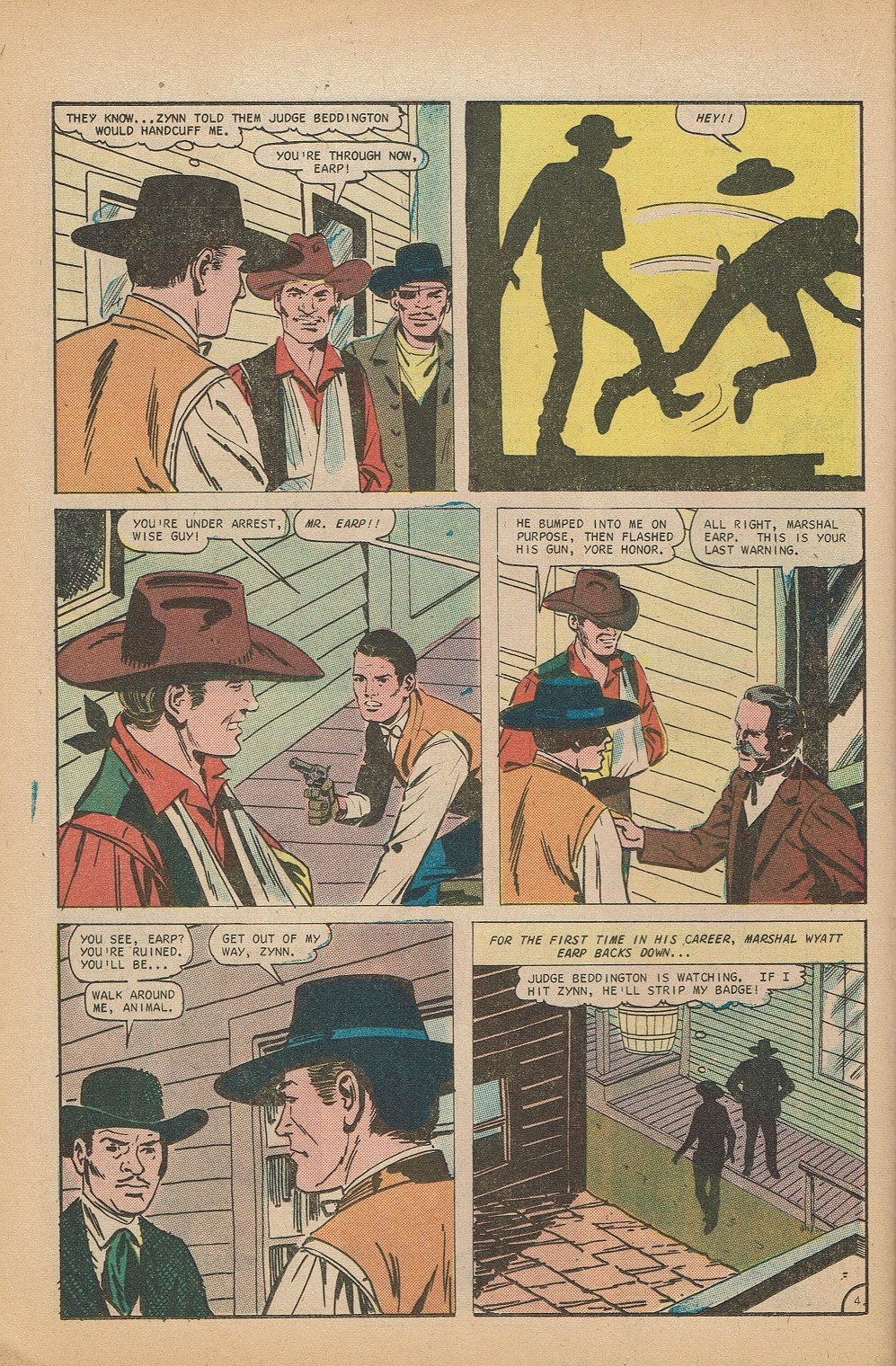 Read online Wyatt Earp Frontier Marshal comic -  Issue #69 - 16