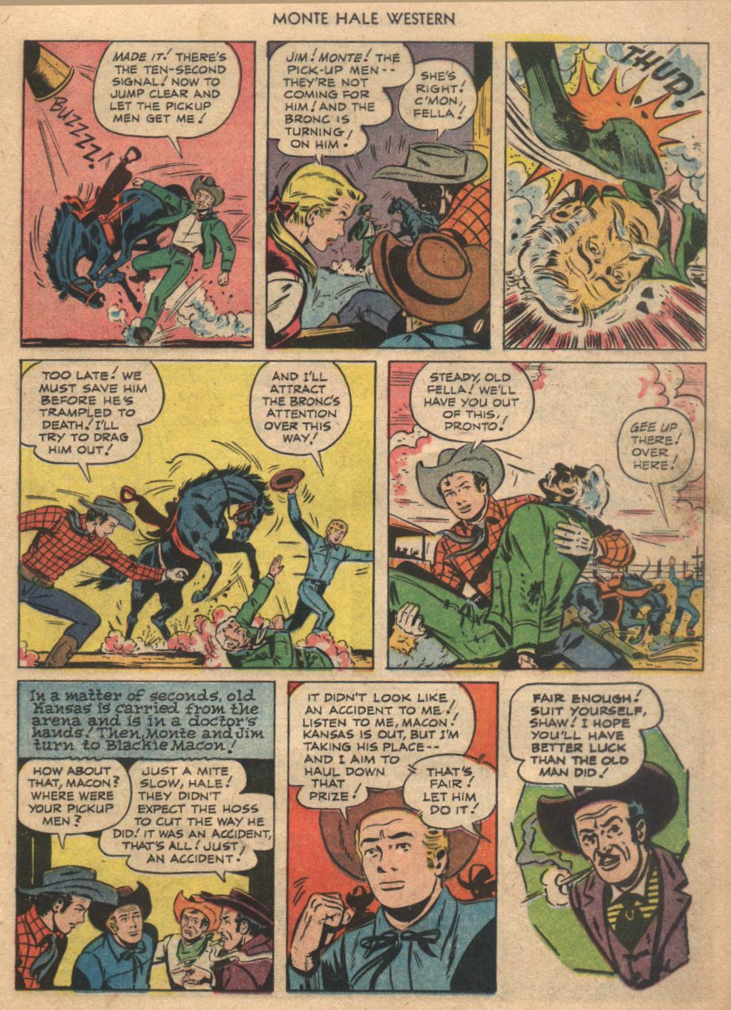 Read online Monte Hale Western comic -  Issue #77 - 17