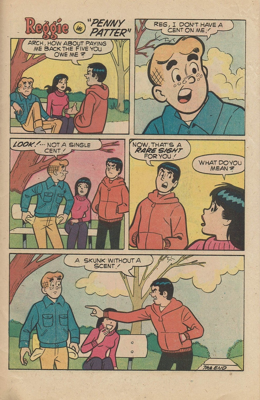 Read online Reggie's Wise Guy Jokes comic -  Issue #41 - 31