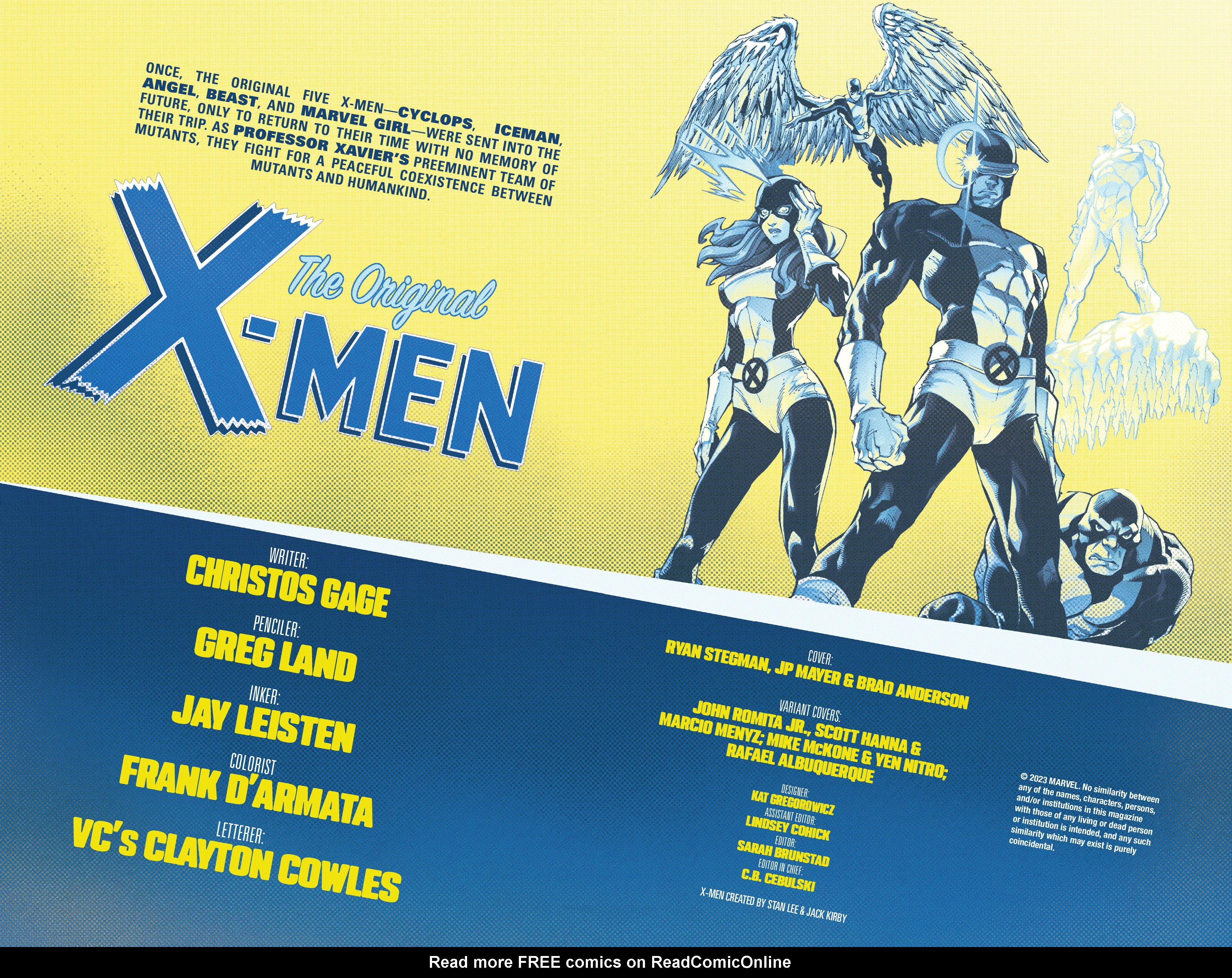 Read online The Original X-Men (2023) comic -  Issue # Full - 11