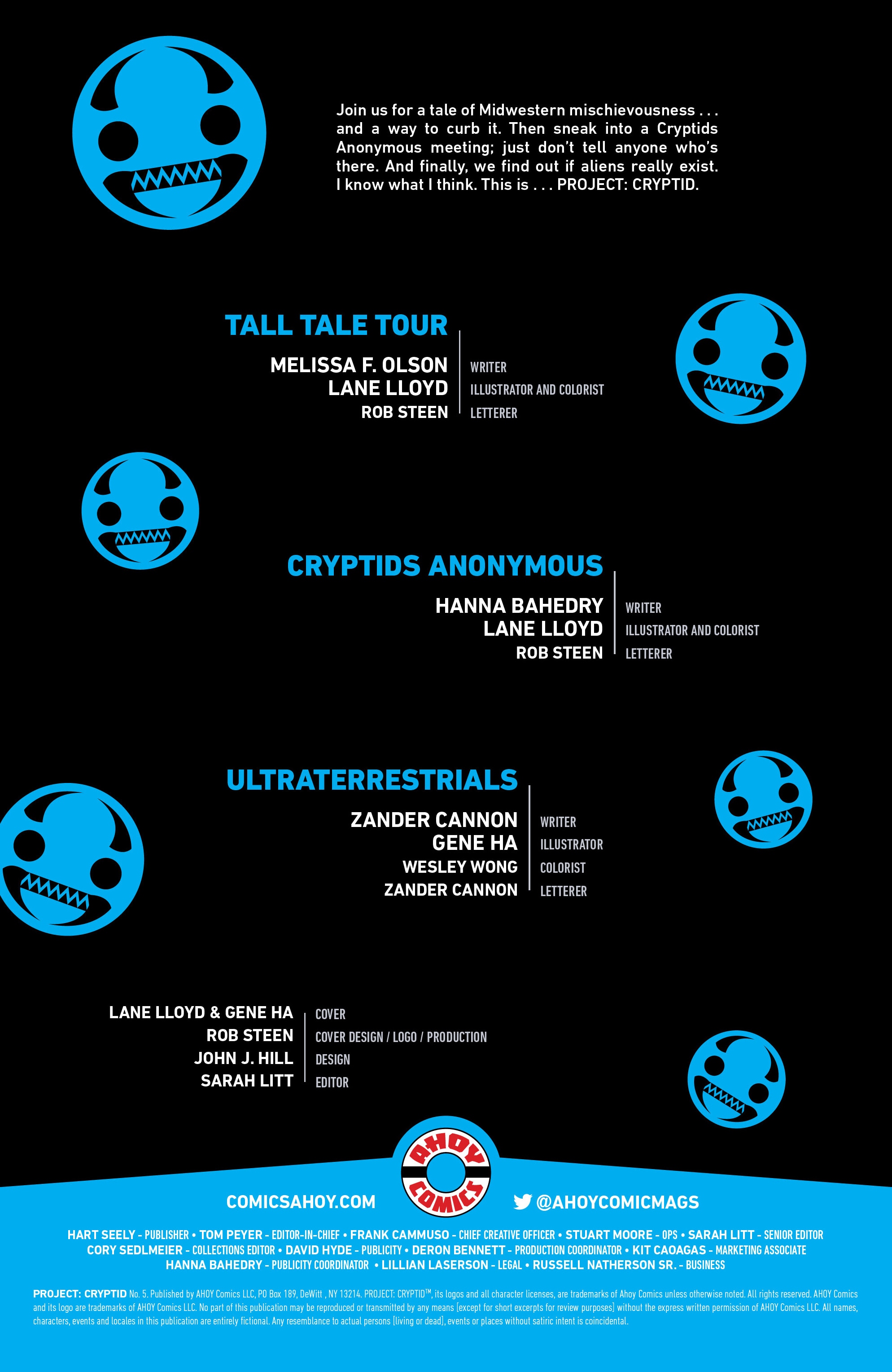 Read online Project Cryptid comic -  Issue #5 - 2