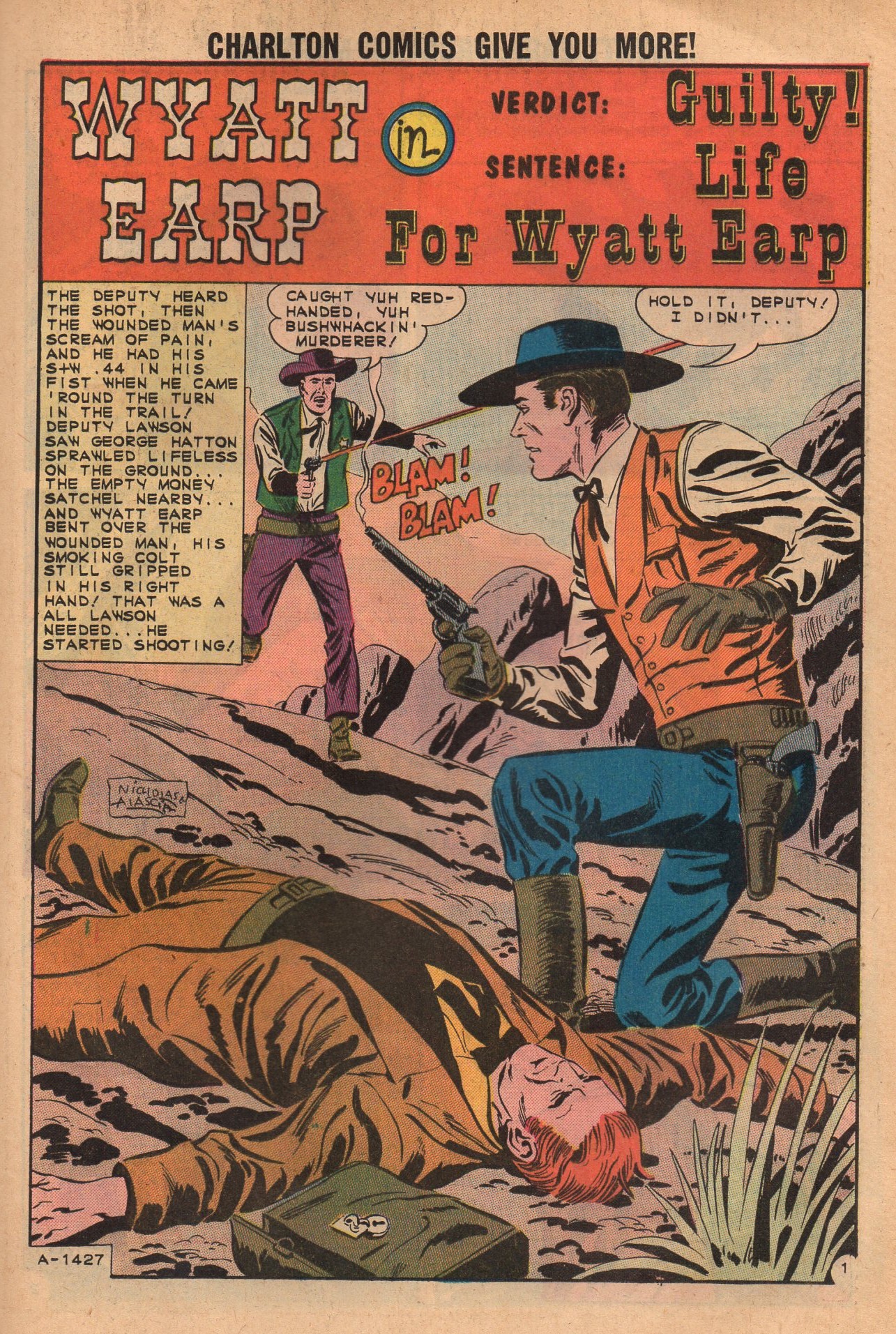Read online Wyatt Earp Frontier Marshal comic -  Issue #43 - 25